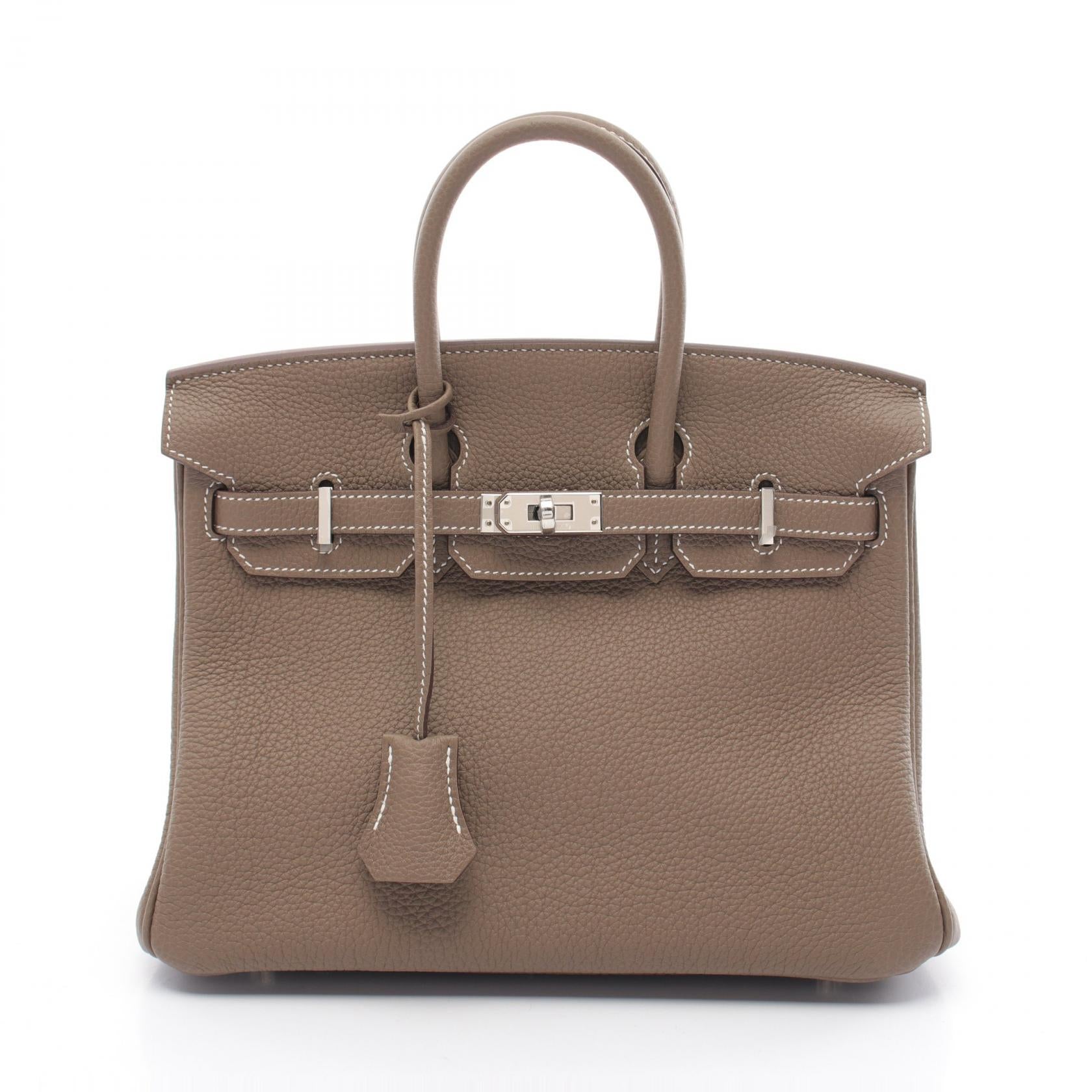 Hermes Birkin 25 Etoupe Handbag