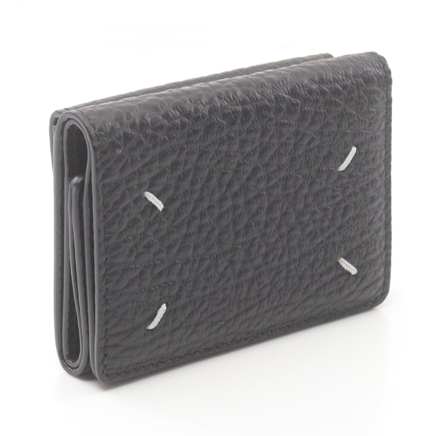 Maison Margiela Leather Tri-fold Wallet