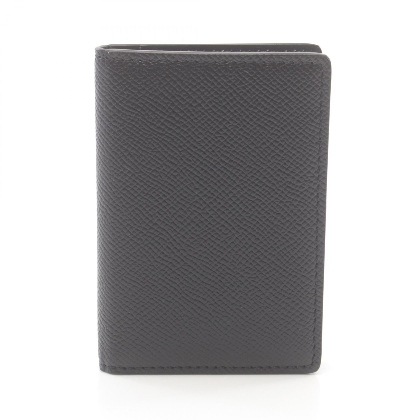 Maison Margiela Leather Card Case Black