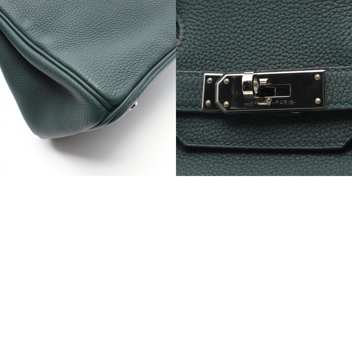 Hermes Birkin 30 Togo Handbag Green