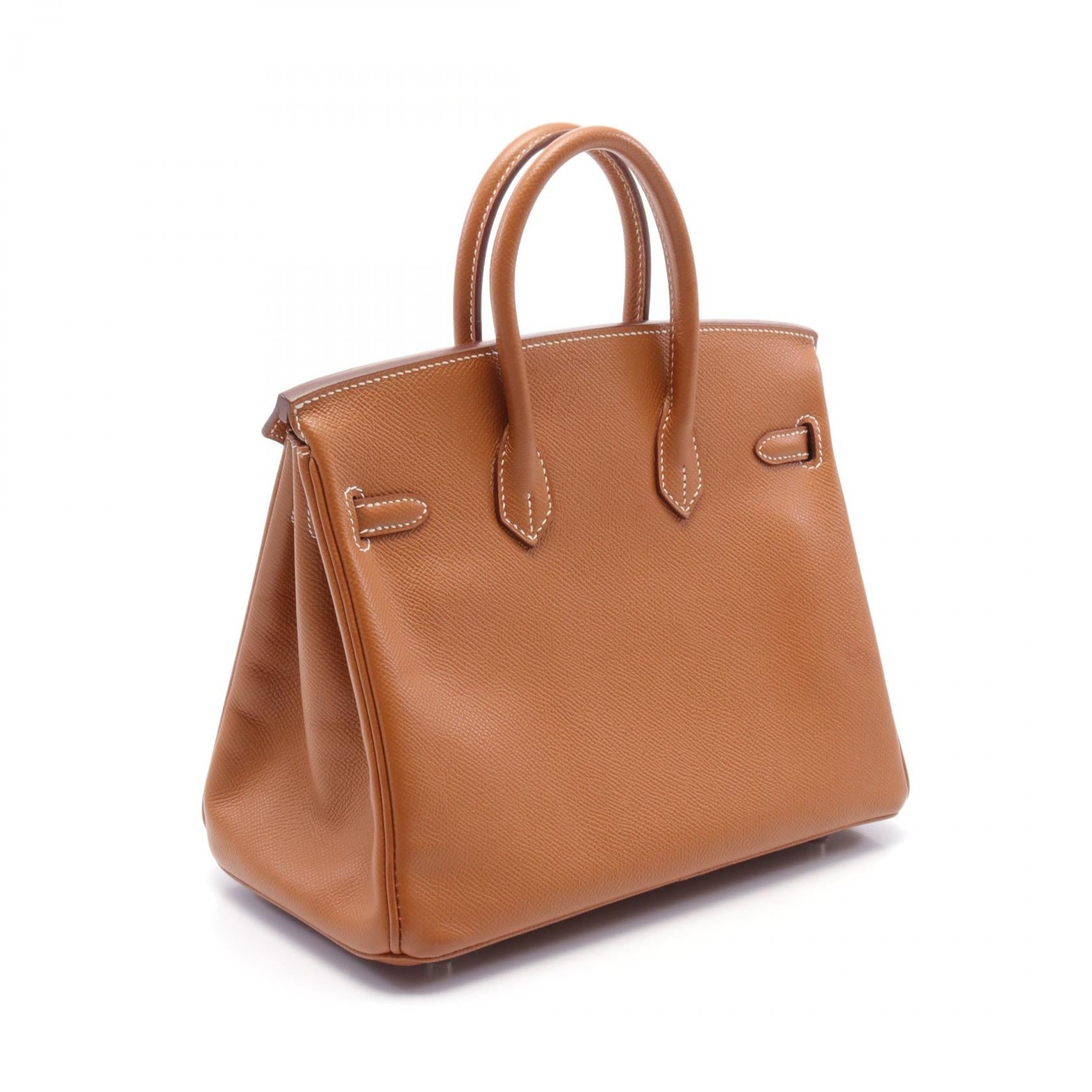 Hermes Birkin 25 Handbag Brown