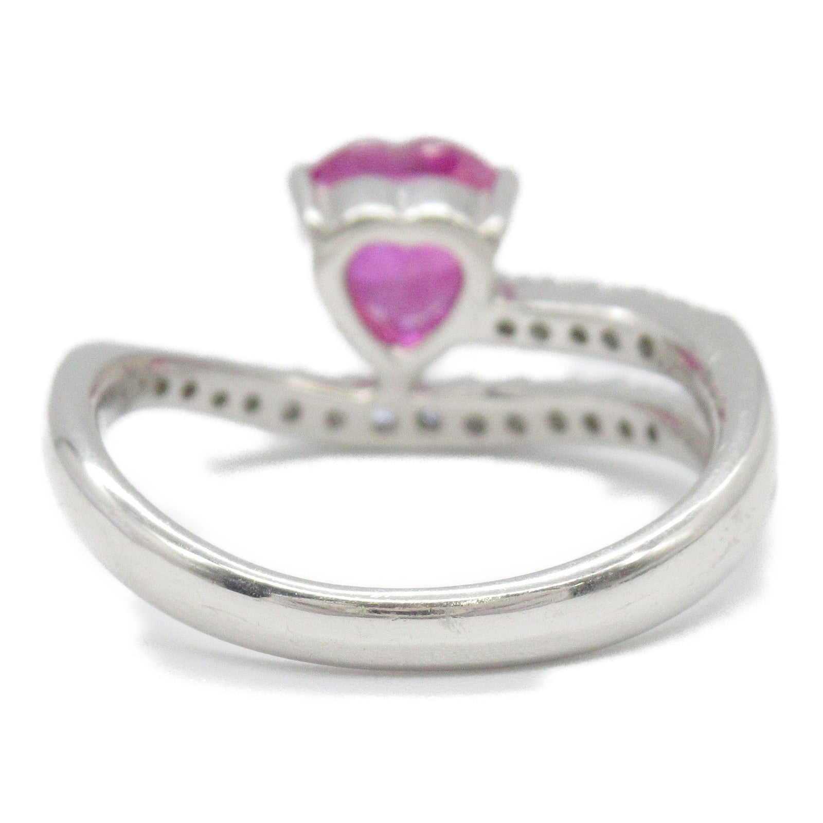 Platinum Ruby Diamond Ring Jewelry