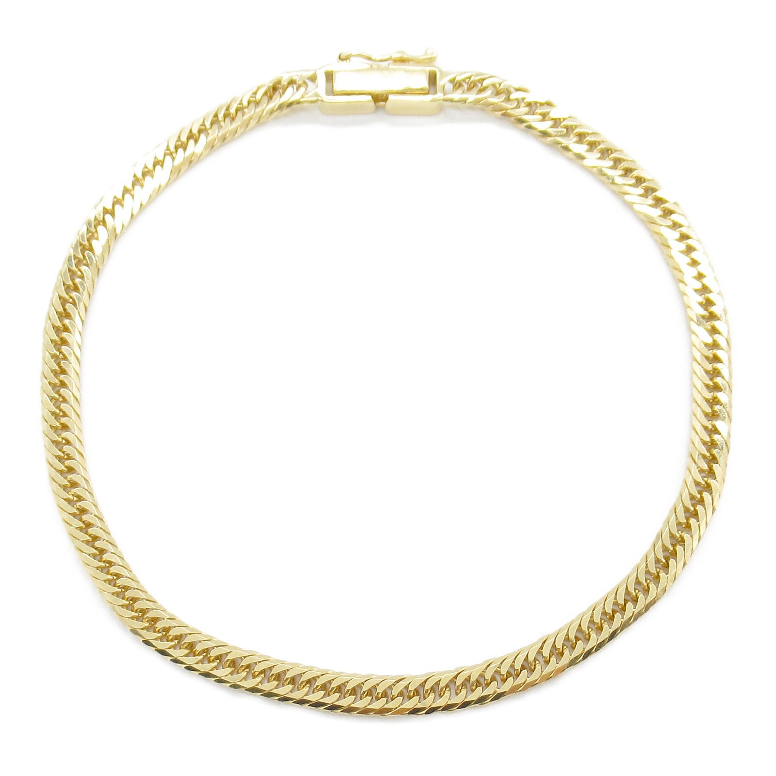 K18 Yellow Gold 6-Men W Bracelet Jewelry