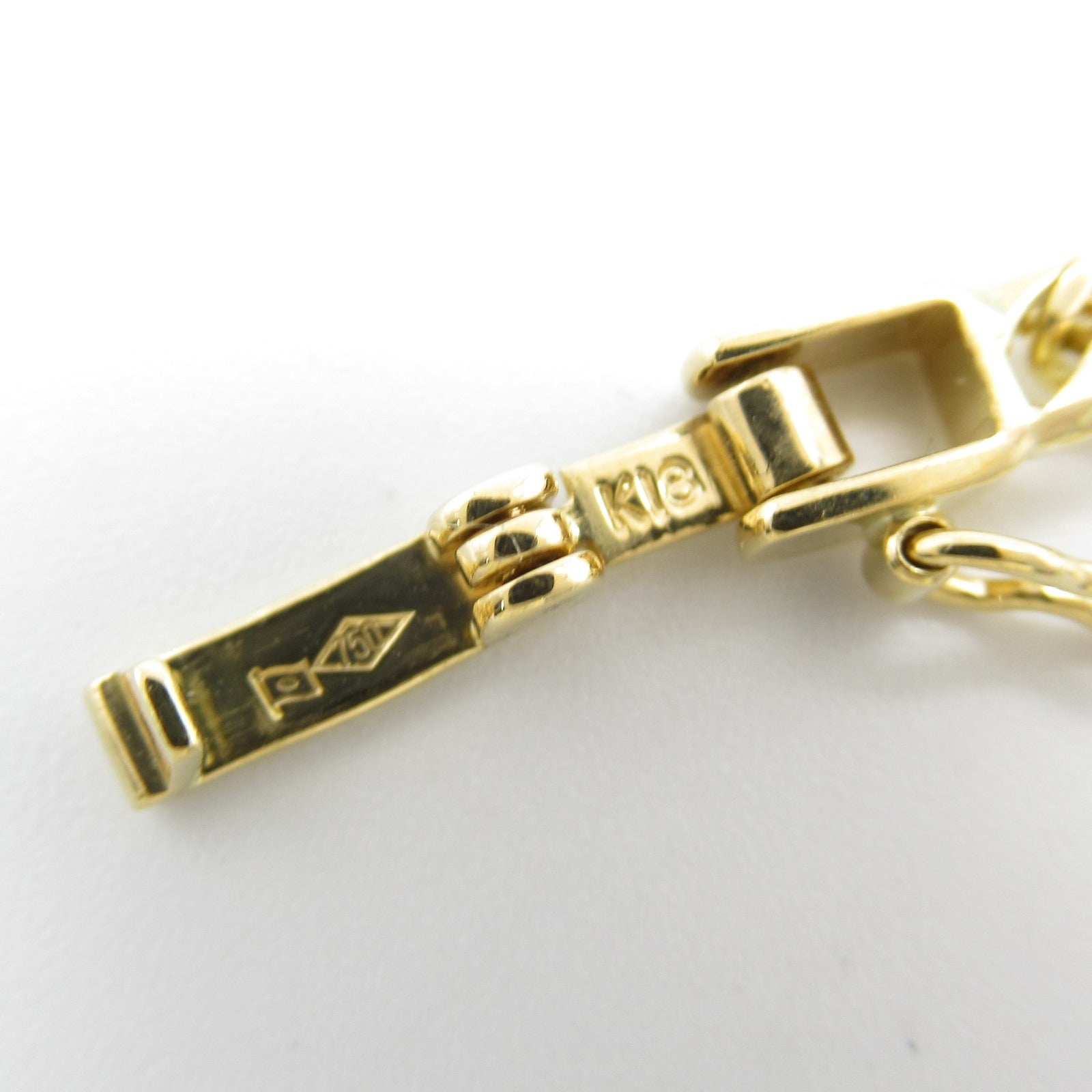 K18 Yellow Gold 6-Men W Bracelet Jewelry