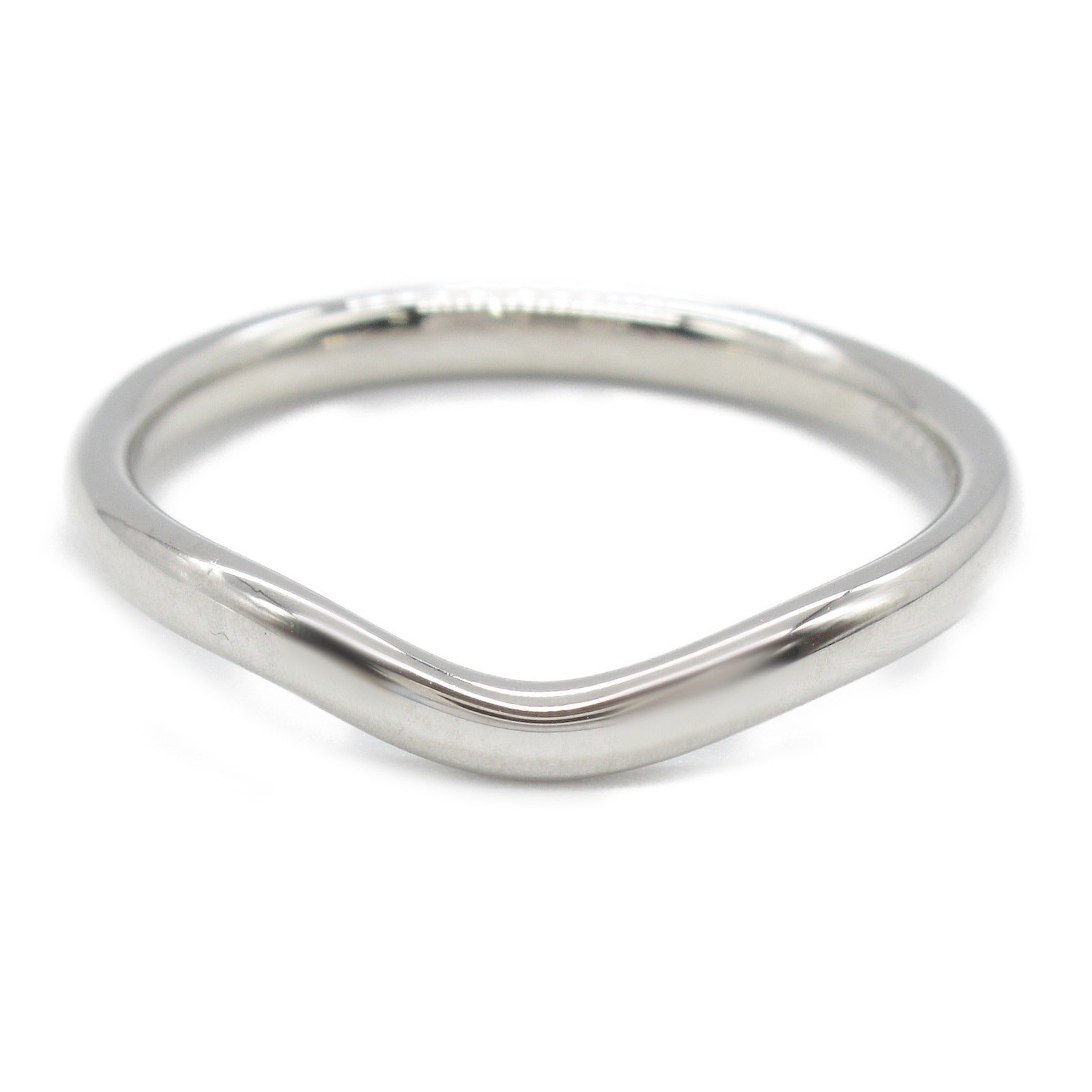 Tiffany & Co Platinum Curve Band Ring