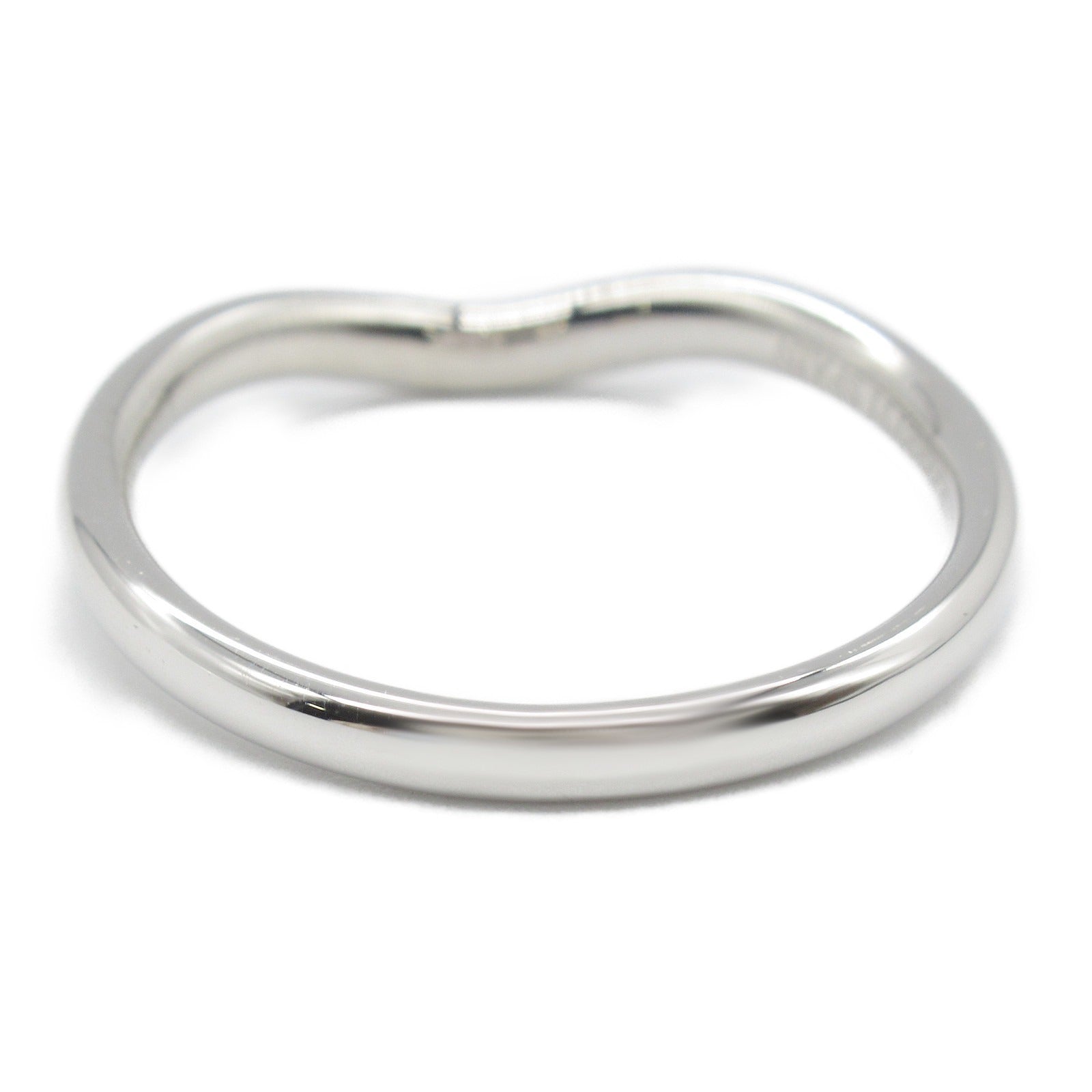 Tiffany & Co Platinum Curve Band Ring