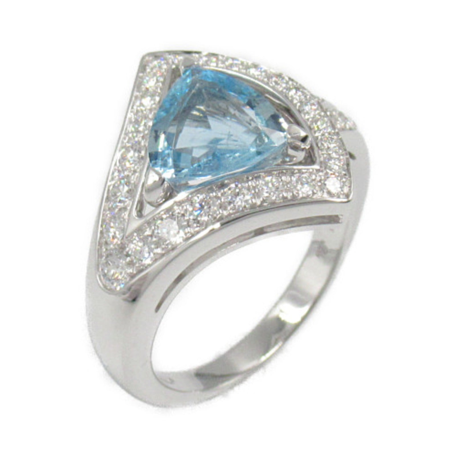 Bvlgari Diva Dream Aquamarine Diamond Ring