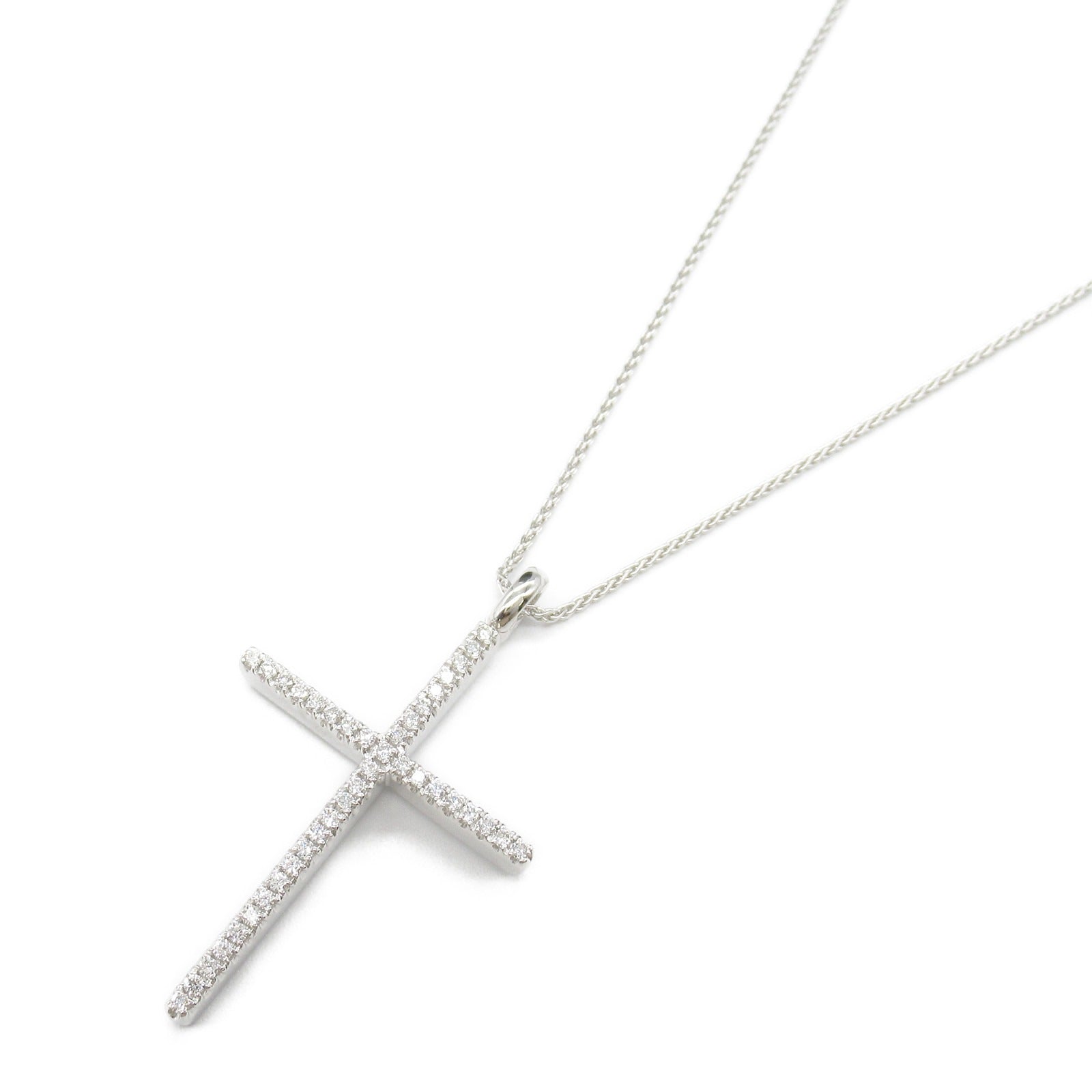 Damiani Diamond Necklace K18WG White Gold