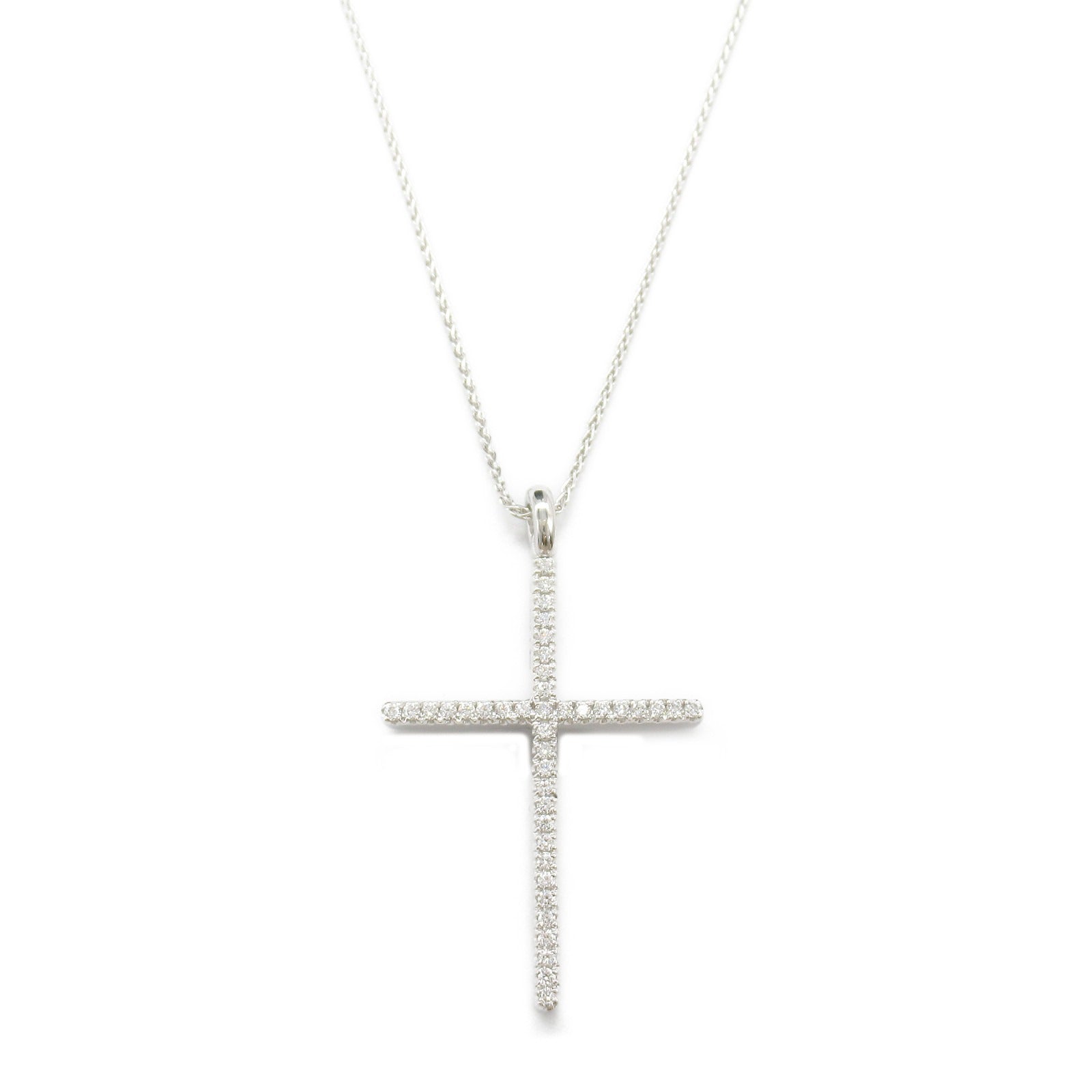 Damiani Diamond Necklace K18WG White Gold