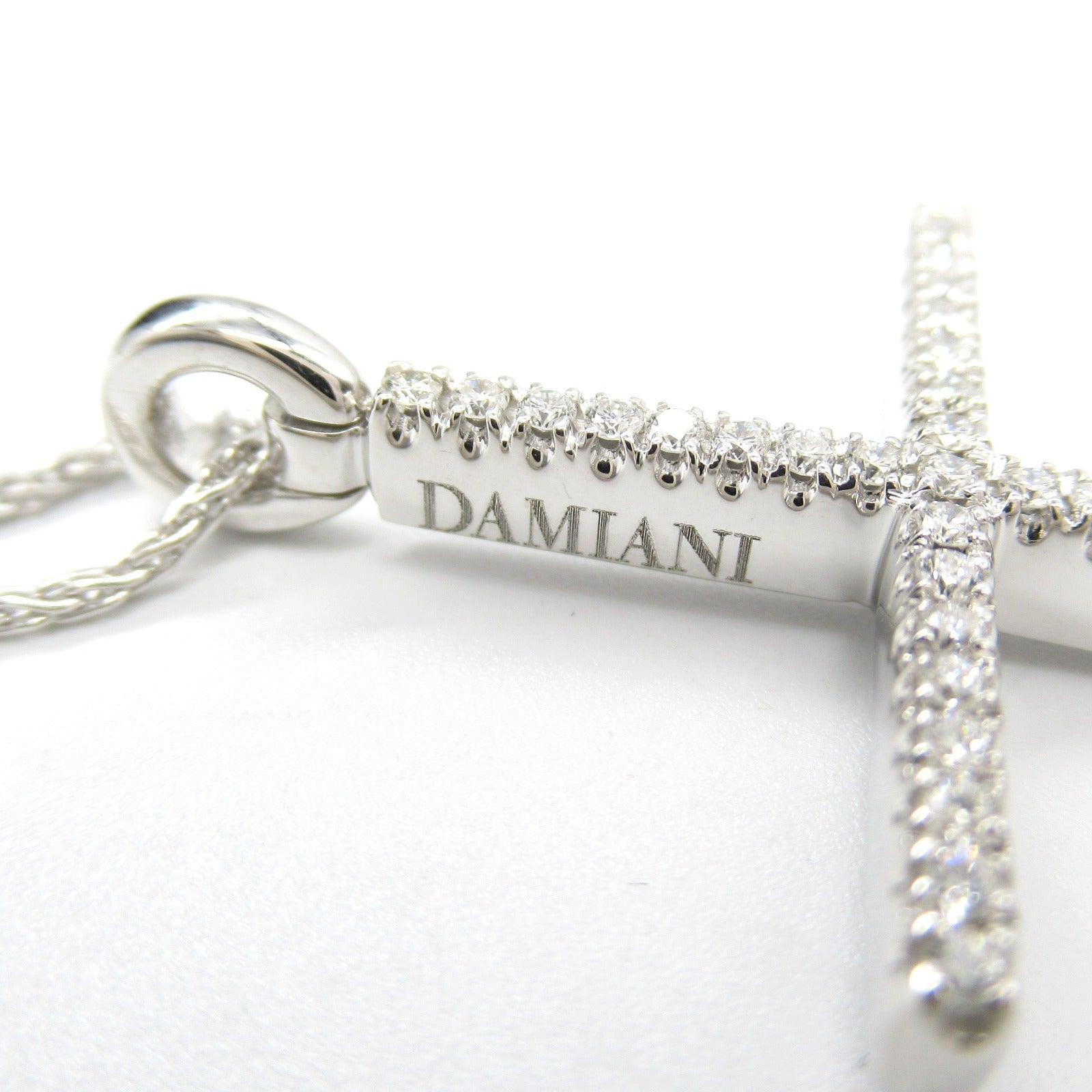 Damiani Diamond Necklace K18WG White Gold