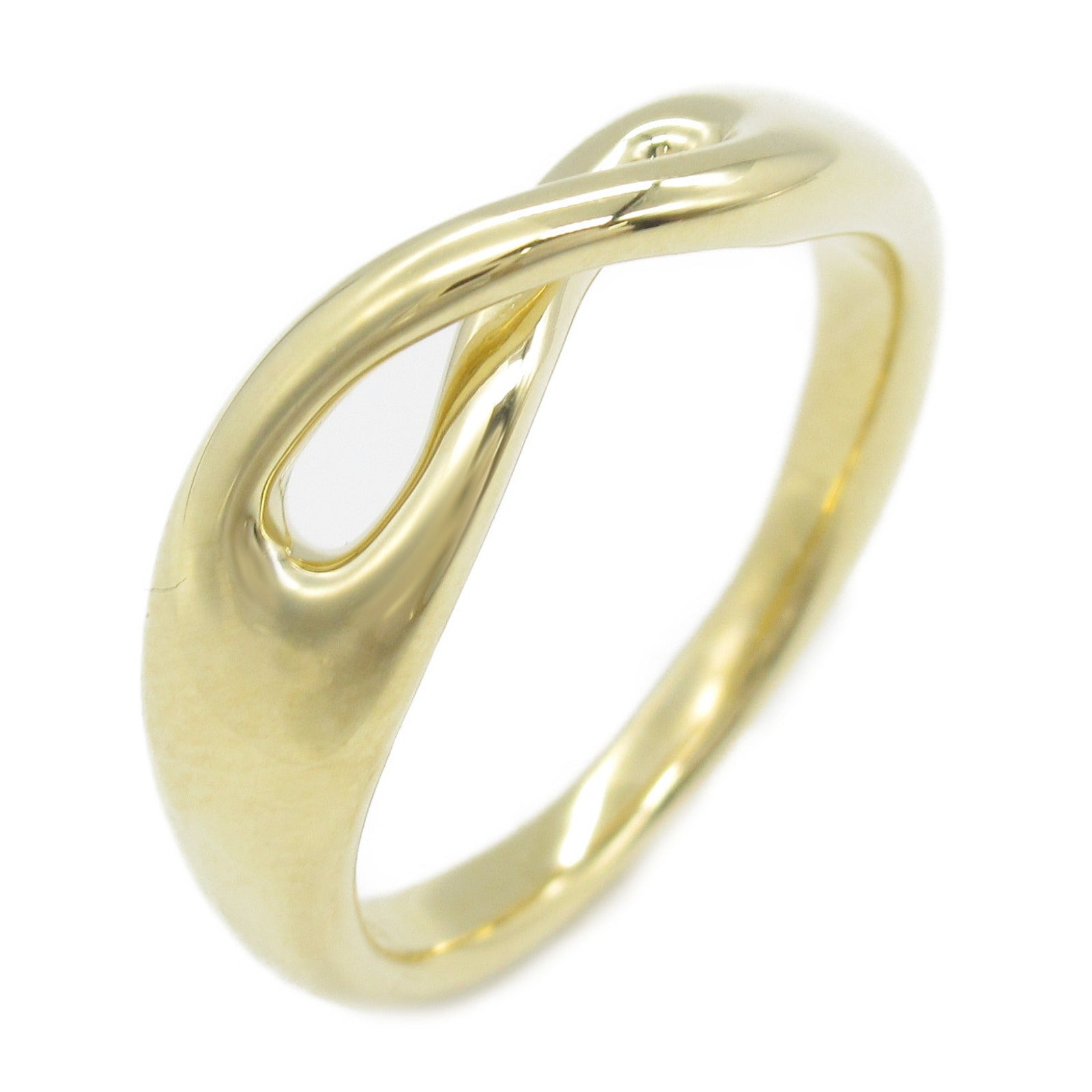 Tiffany & Co Figure 8 Ring K18 Yellow Gold