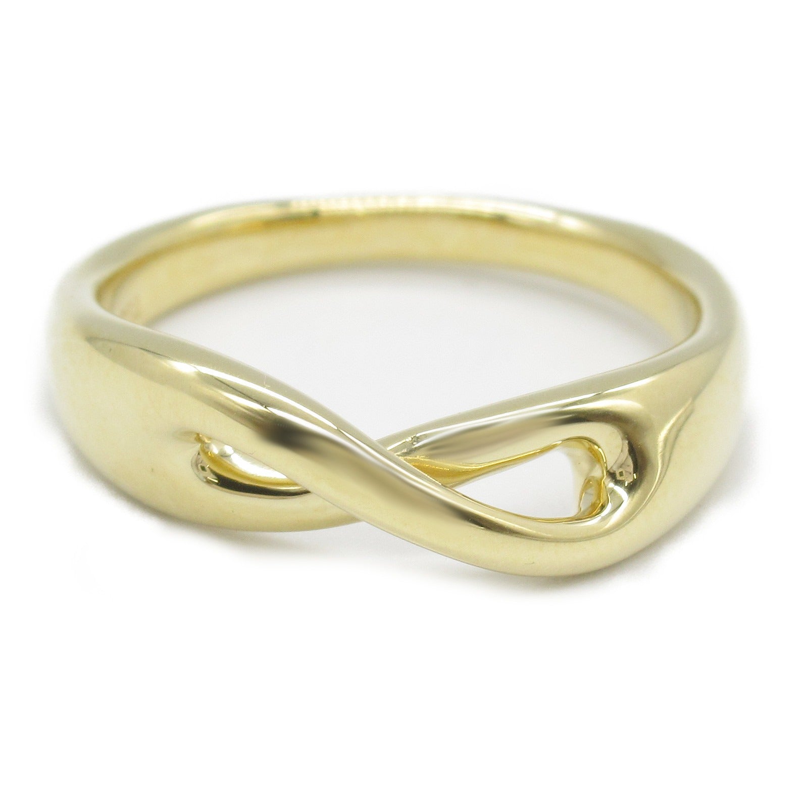 Tiffany & Co Figure 8 Ring K18 Yellow Gold