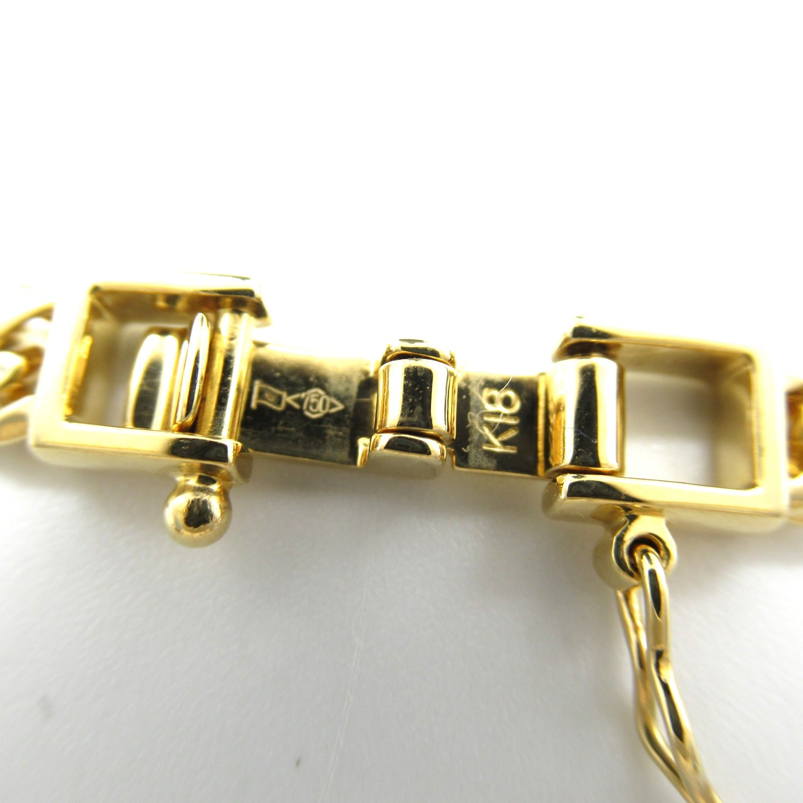 K18 Yellow Gold Necklace Jewelry