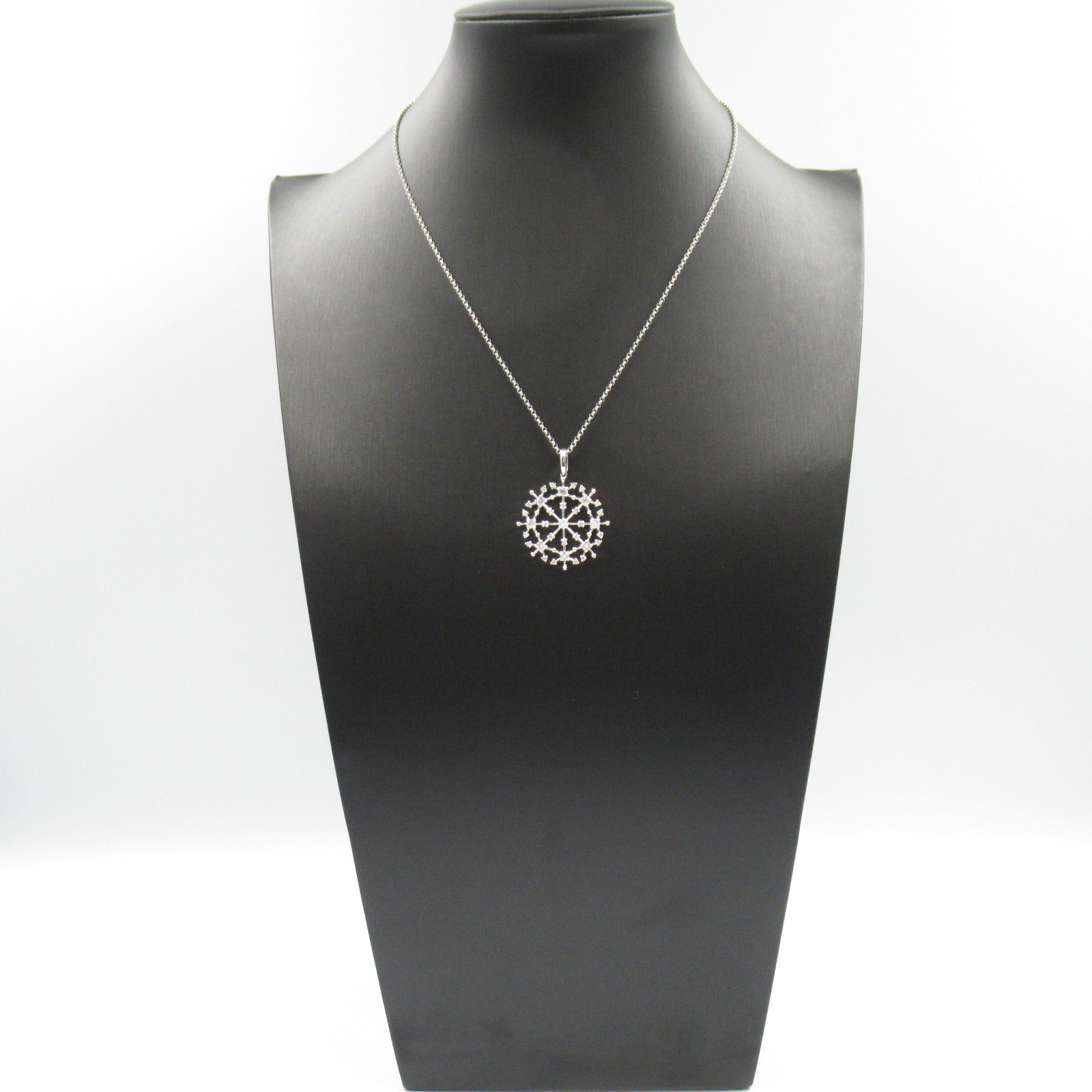 Queen Diamond Necklace K18WG White Gold