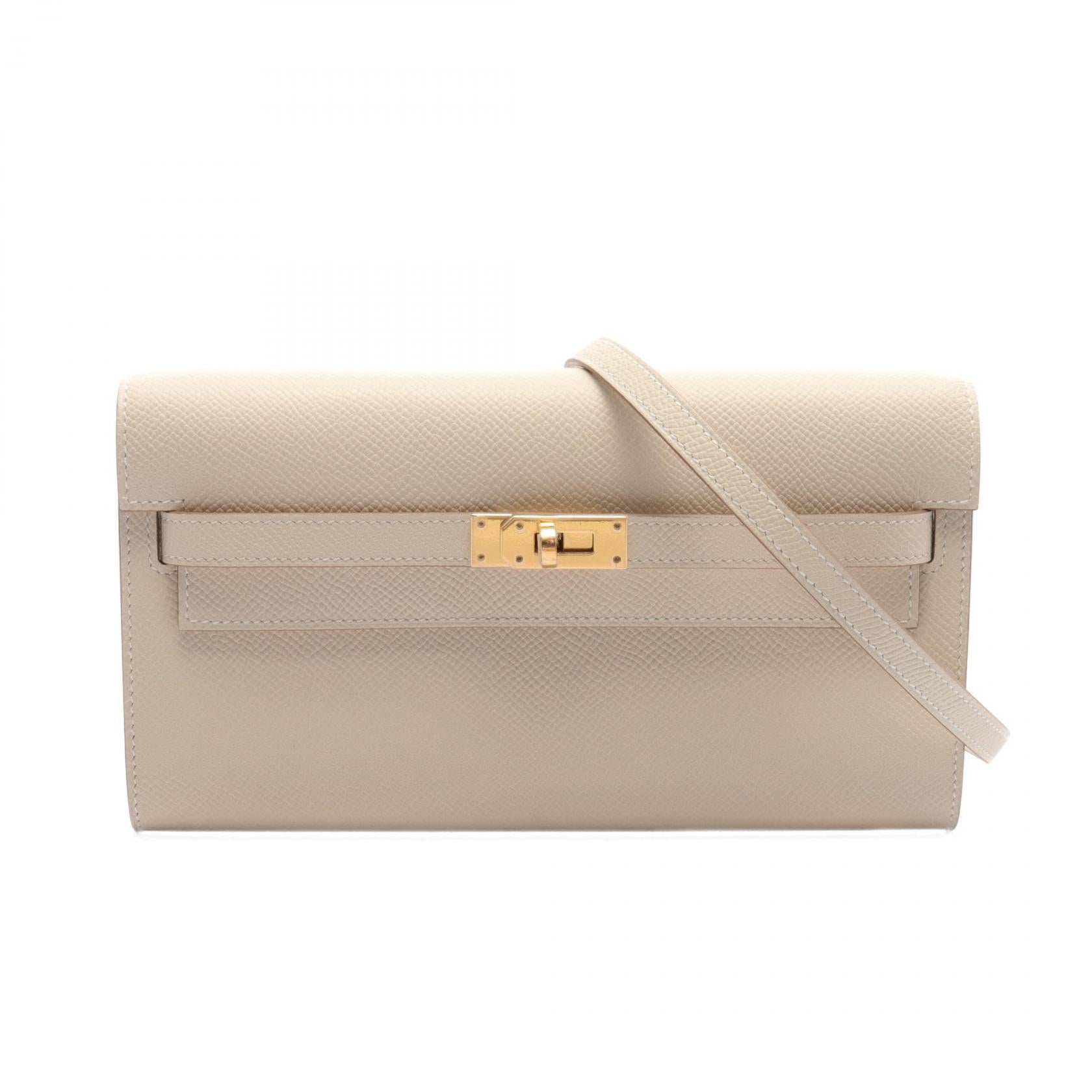 Hermes Kelly To Go Shoulder Bag Ivory