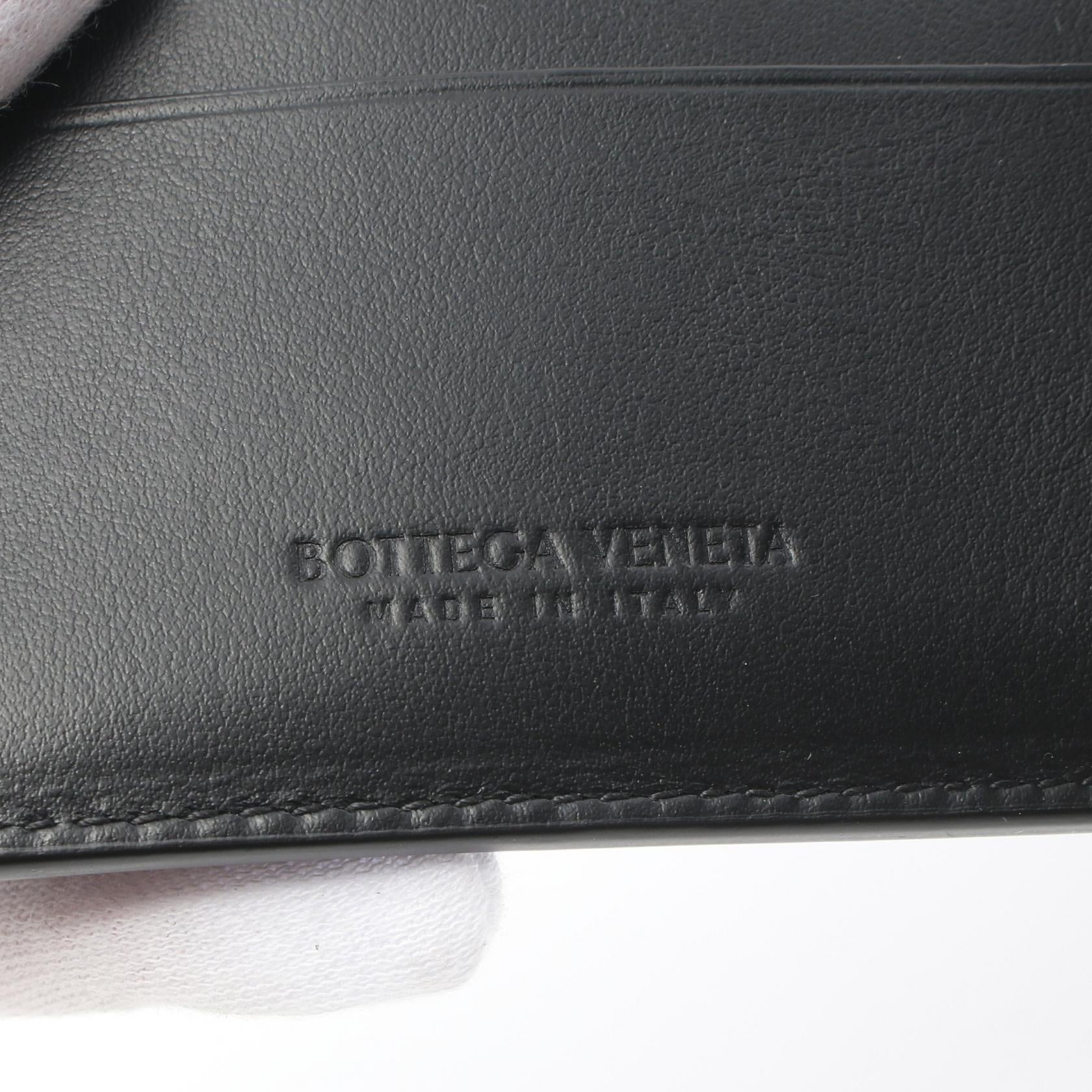 Bottega Veneta Leather Wallet Black