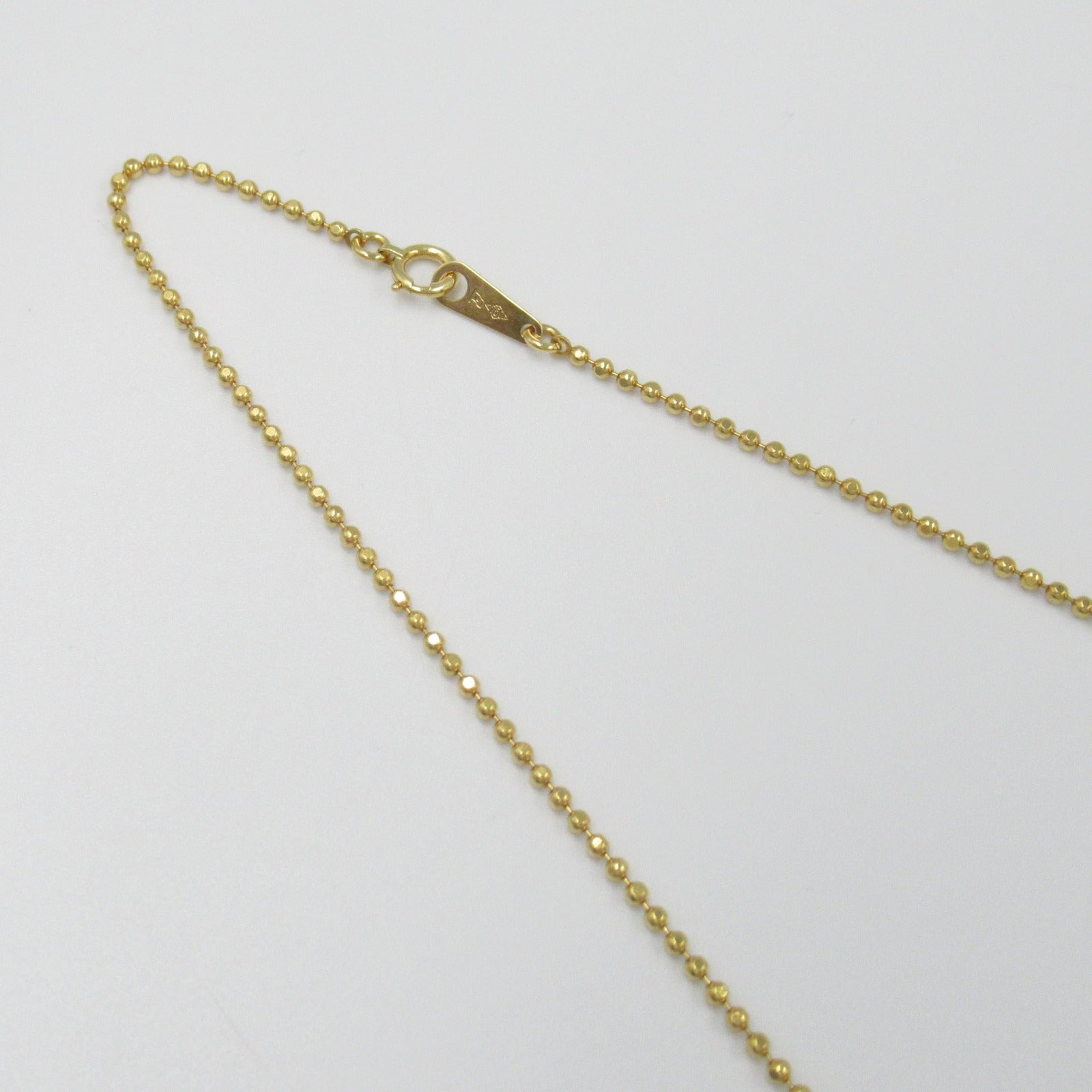 K18 Yellow Gold Diamond Necklace Jewelry