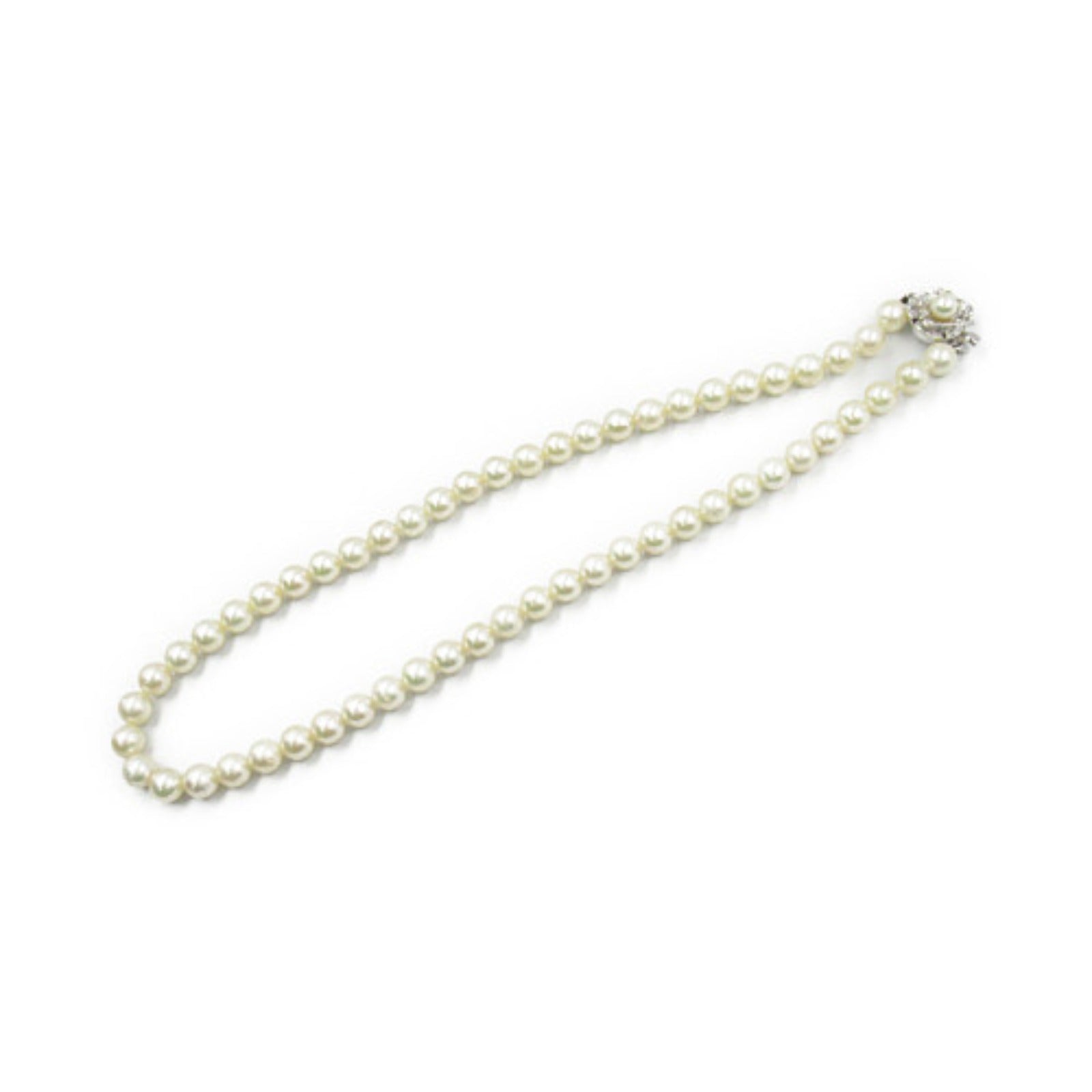 Silver 925 Pearl Necklace Jewelry