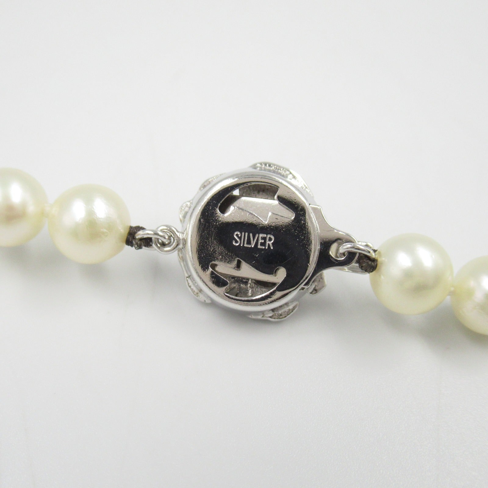 Silver 925 Pearl Necklace Jewelry