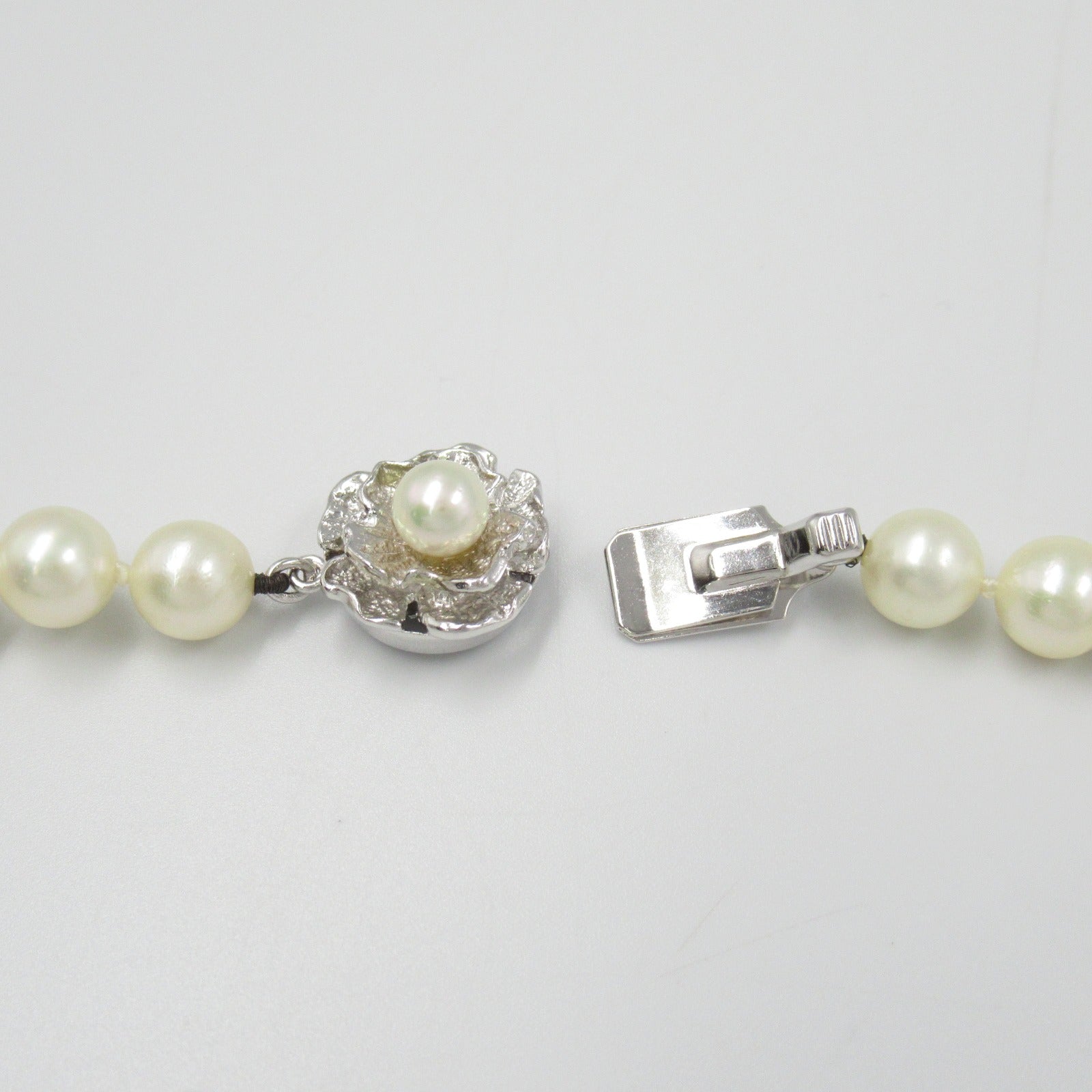 Silver 925 Pearl Necklace Jewelry