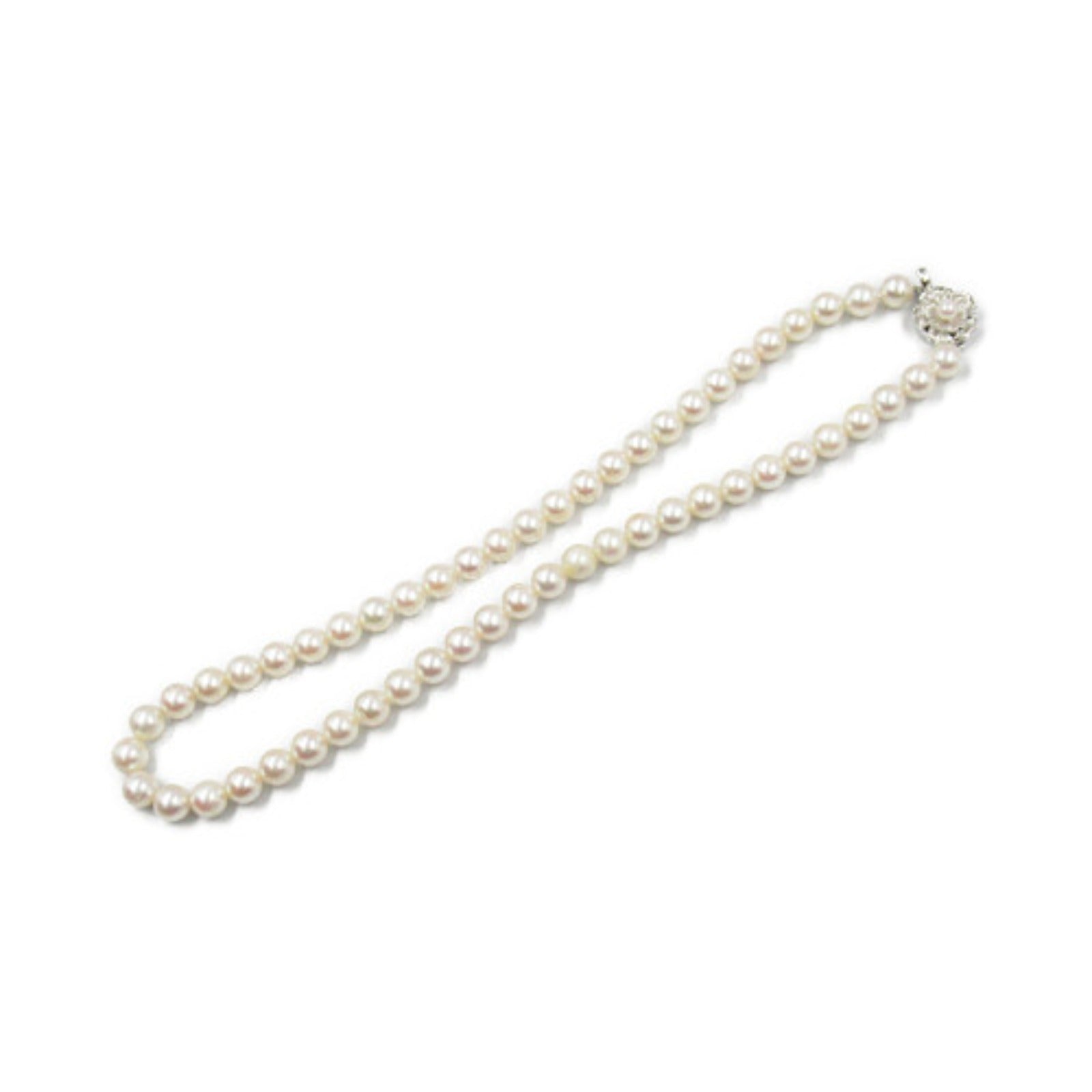 Silver 925 Pearl Necklace Jewelry