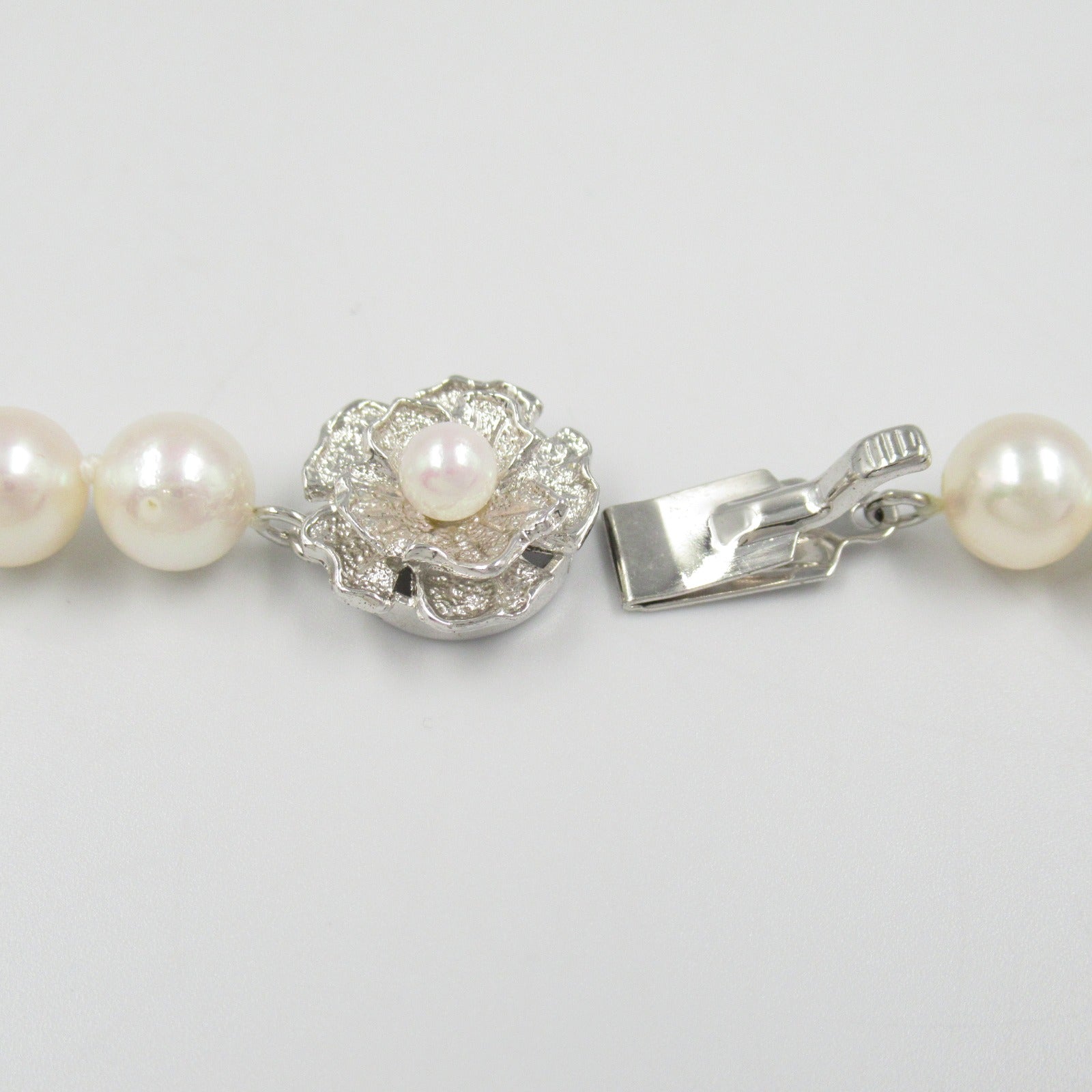 Silver 925 Pearl Necklace Jewelry