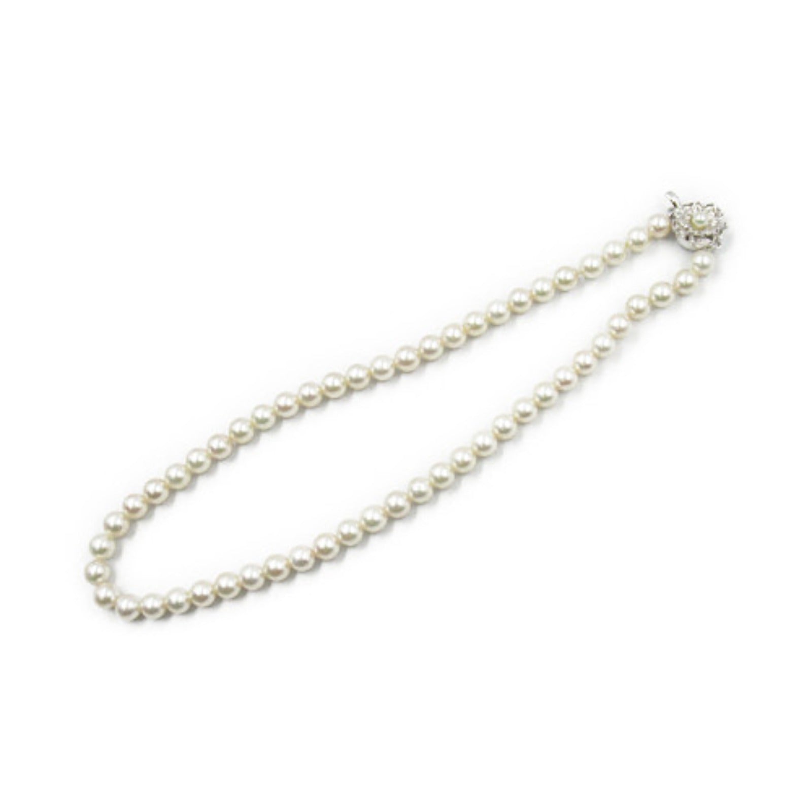 Silver 925 Pearl Necklace Jewelry