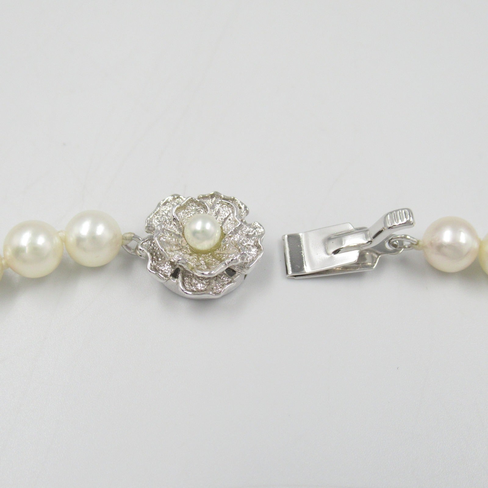 Silver 925 Pearl Necklace Jewelry