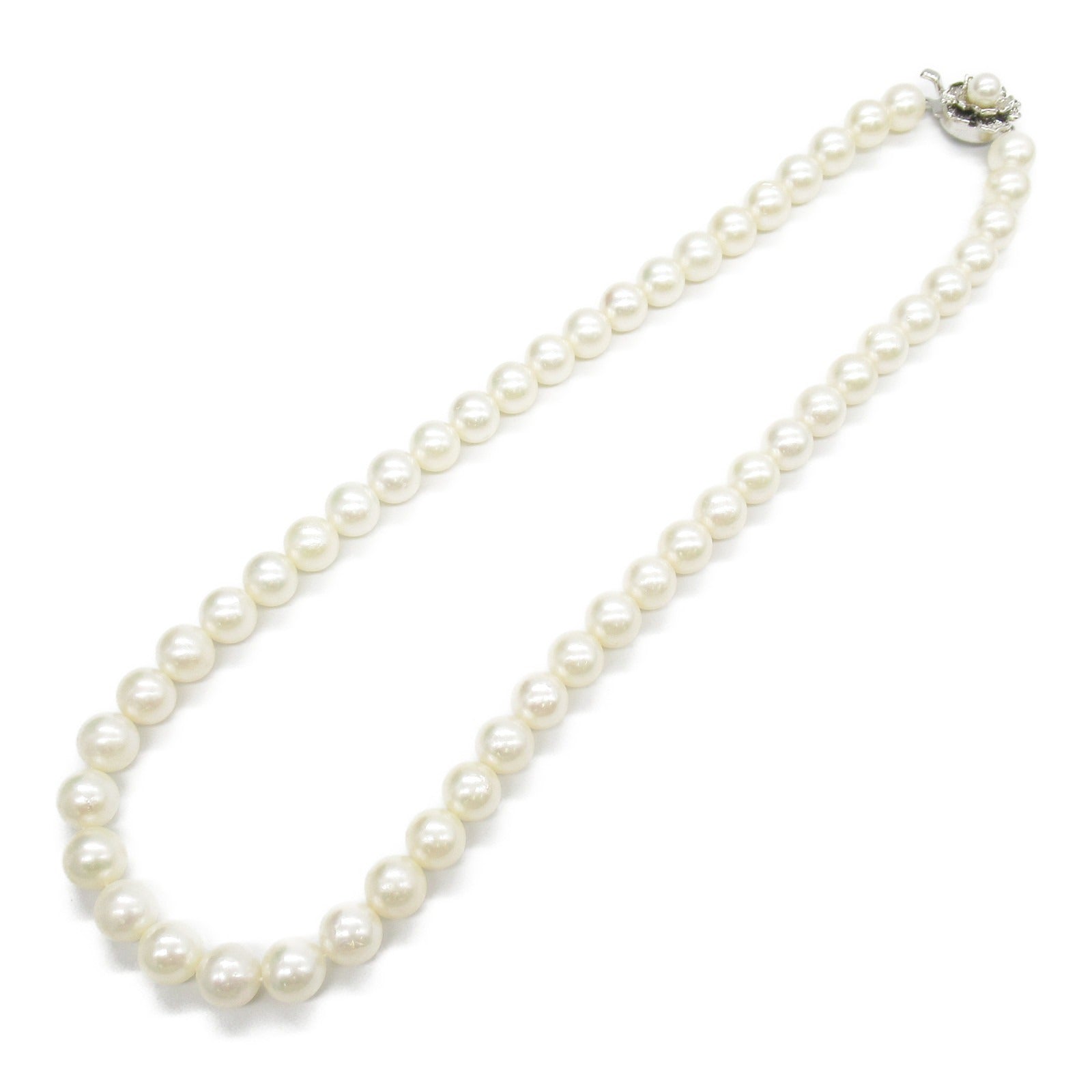 Silver 925 Pearl Necklace Jewelry