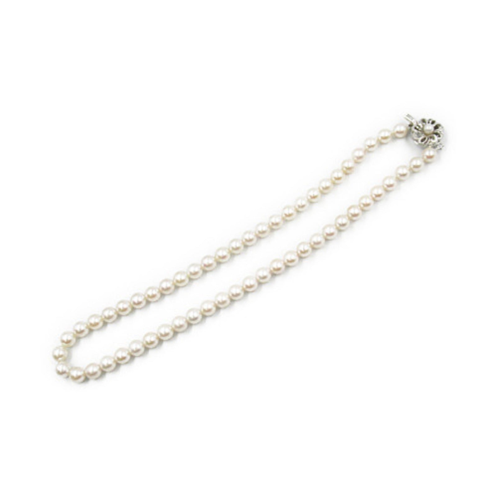 Silver 925 Pearl Necklace Jewelry