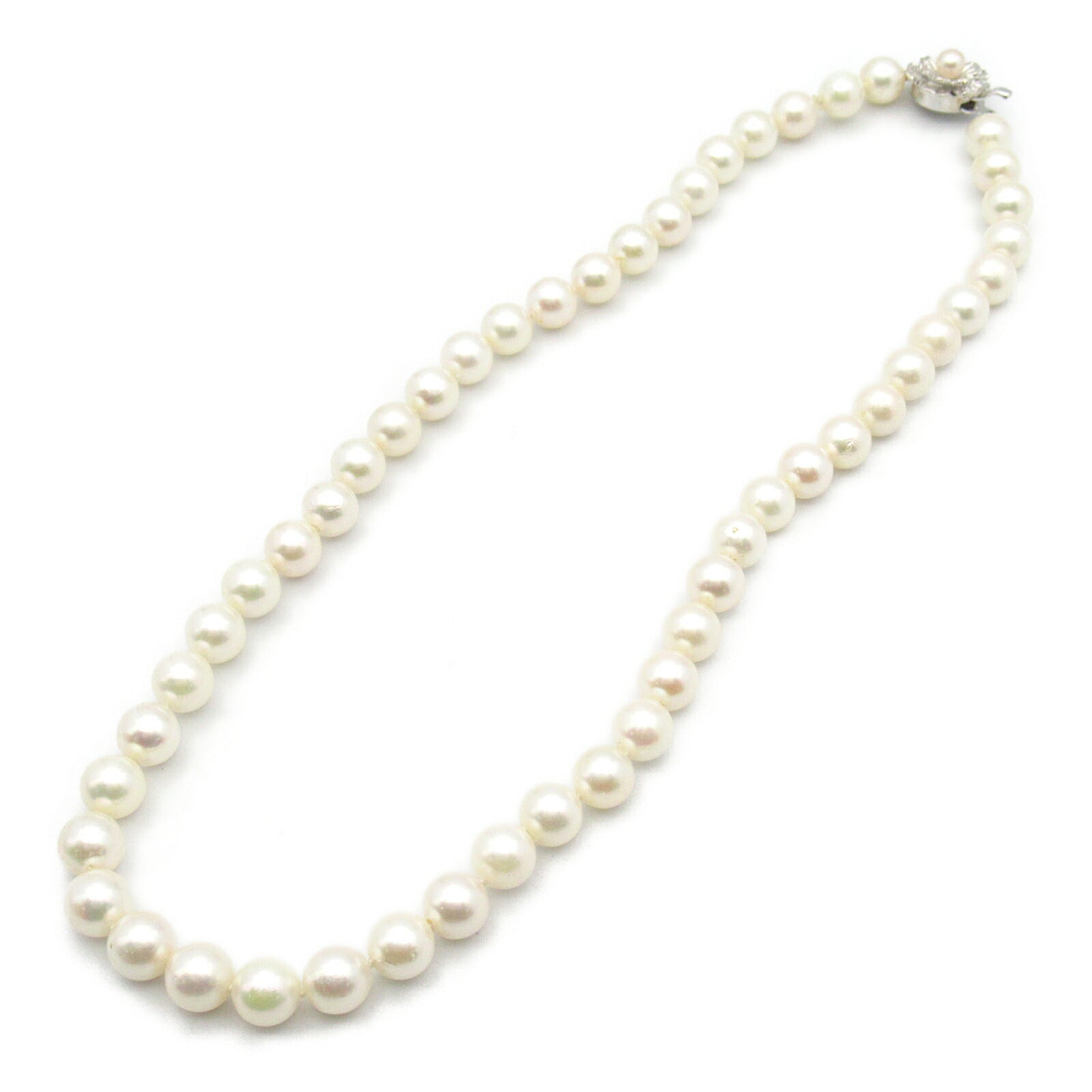 Silver 925 Pearl Necklace Jewelry