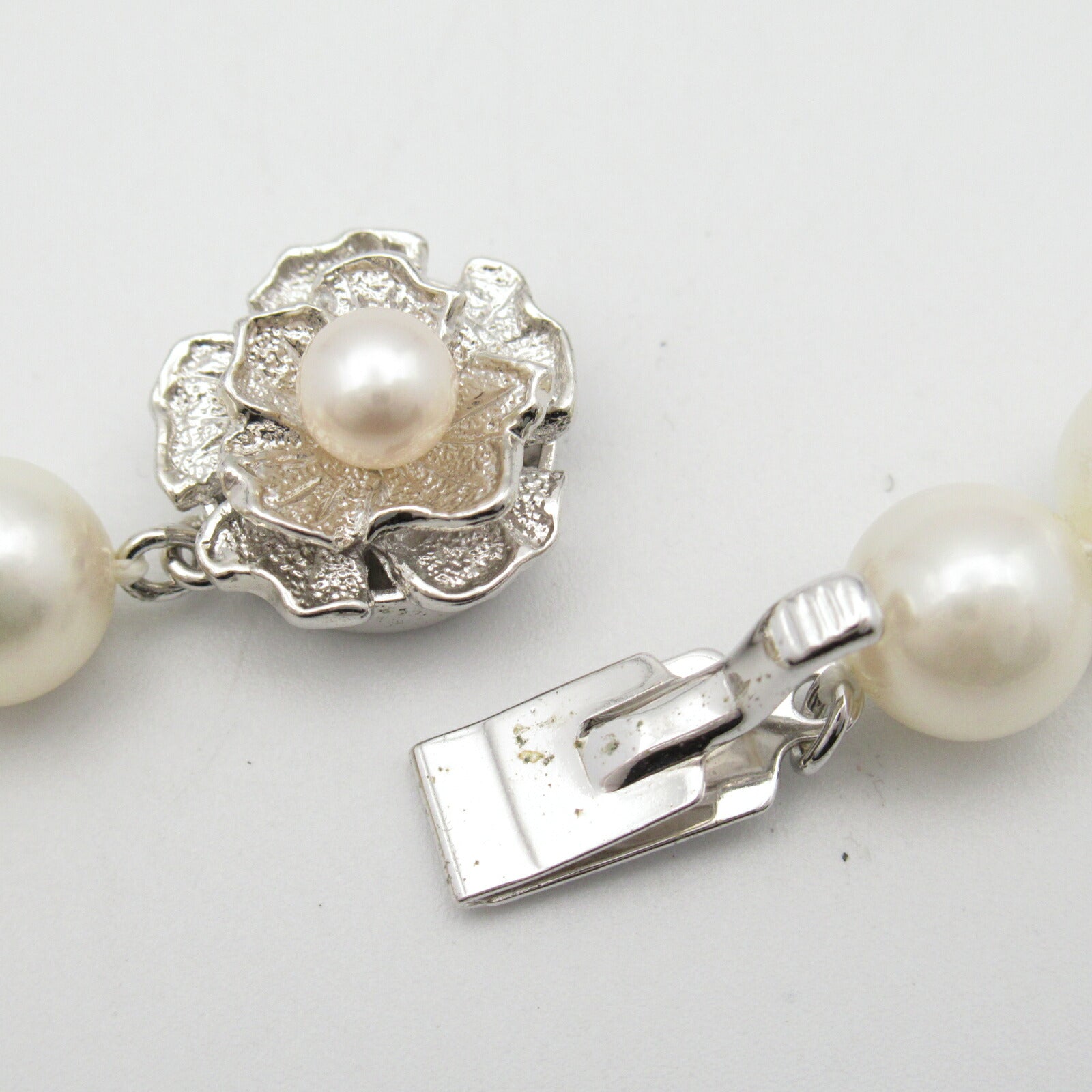 Silver 925 Pearl Necklace Jewelry