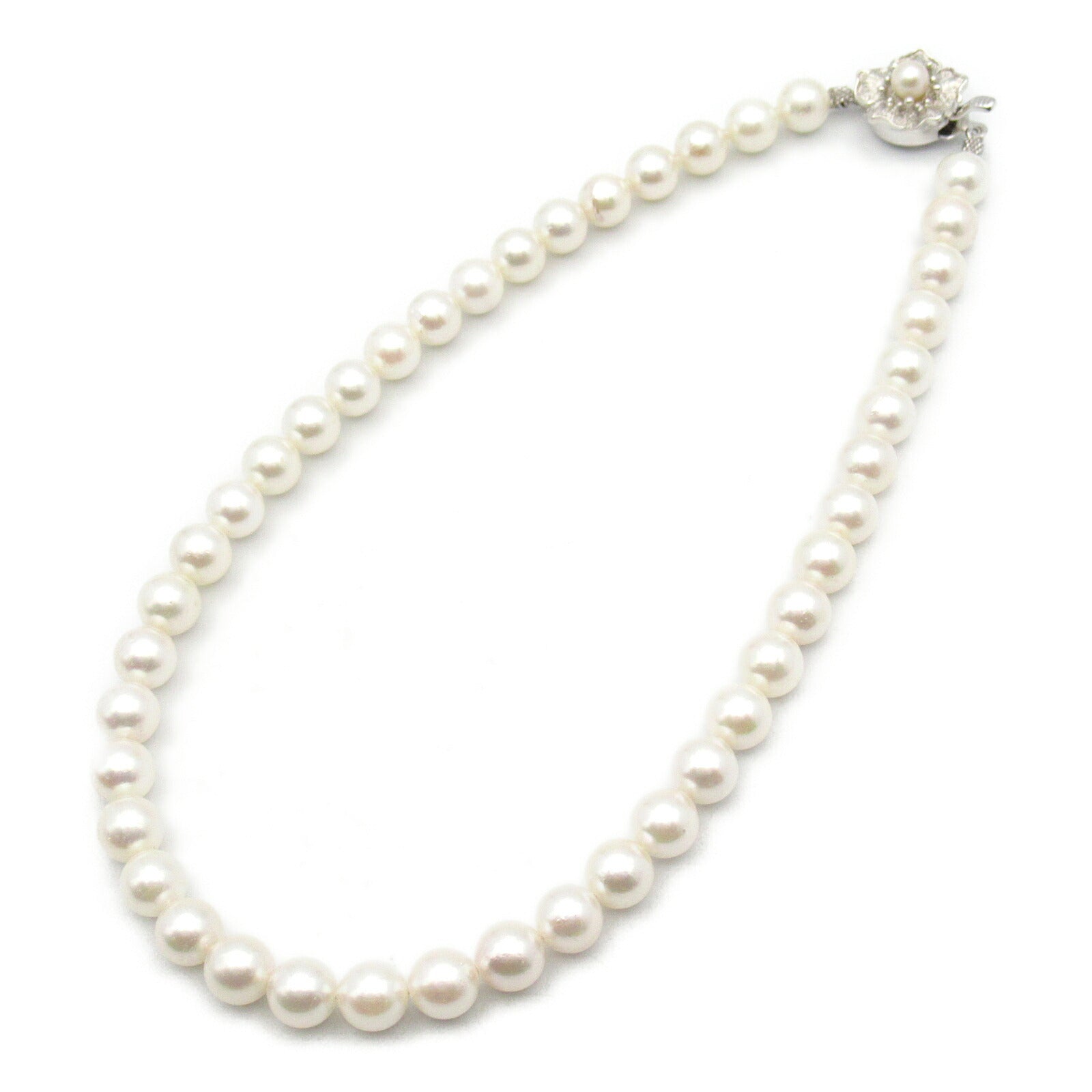 Silver 925 Pearl Necklace Jewelry