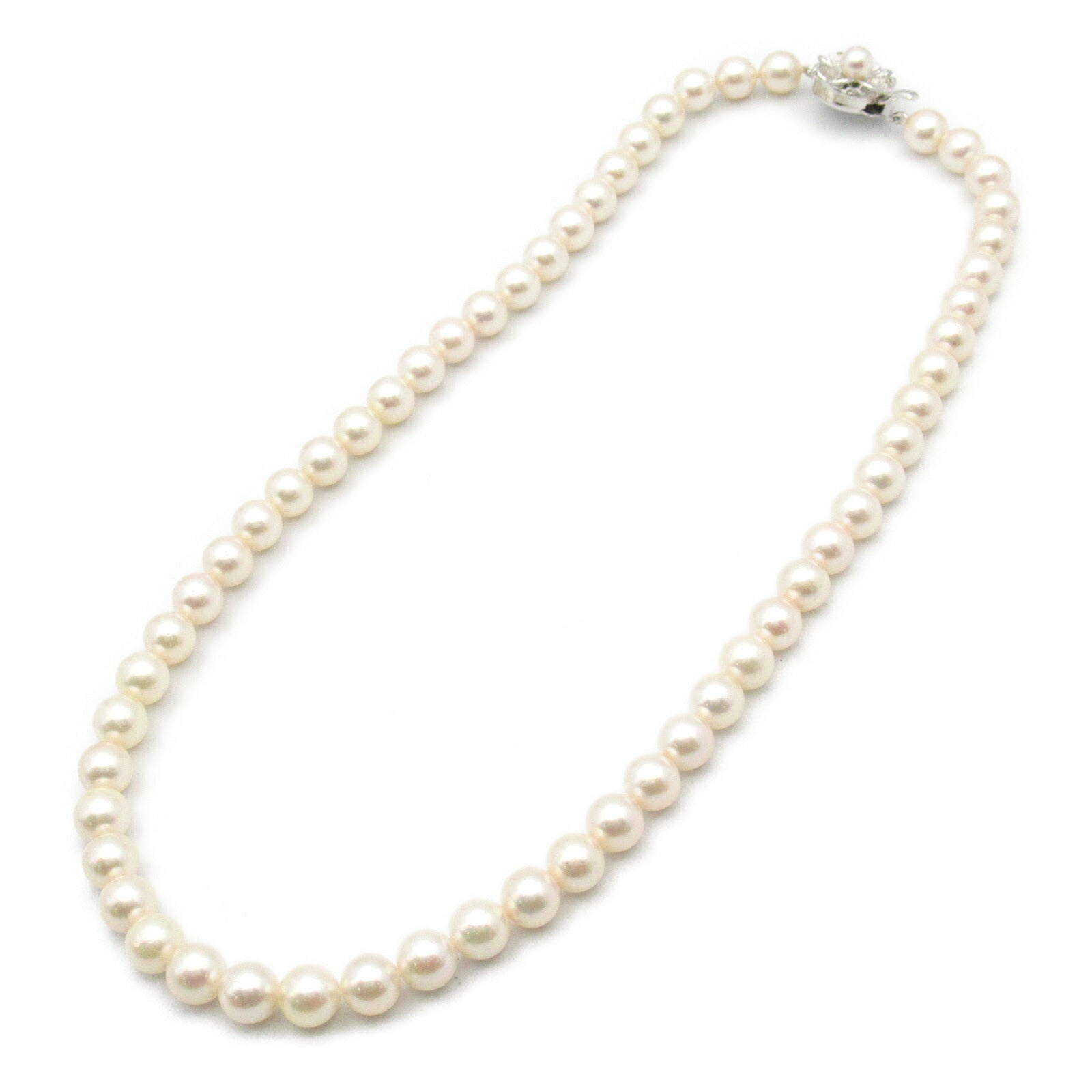 Silver 925 Pearl Necklace Jewelry