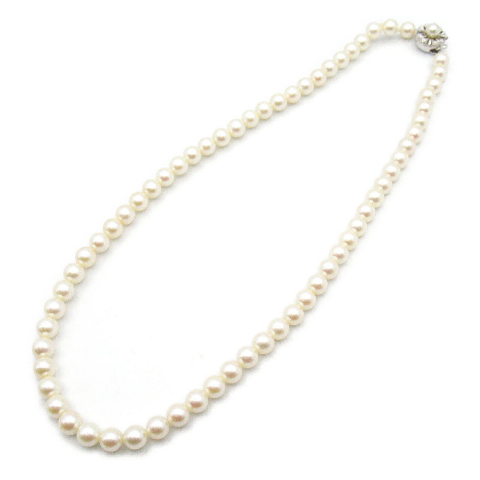 Silver 925 Pearl Necklace Jewelry