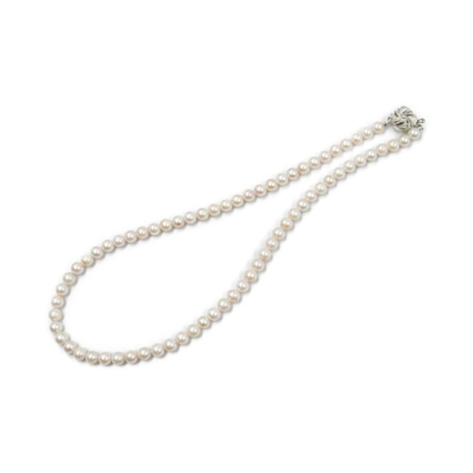 Silver 925 Pearl Necklace Jewelry