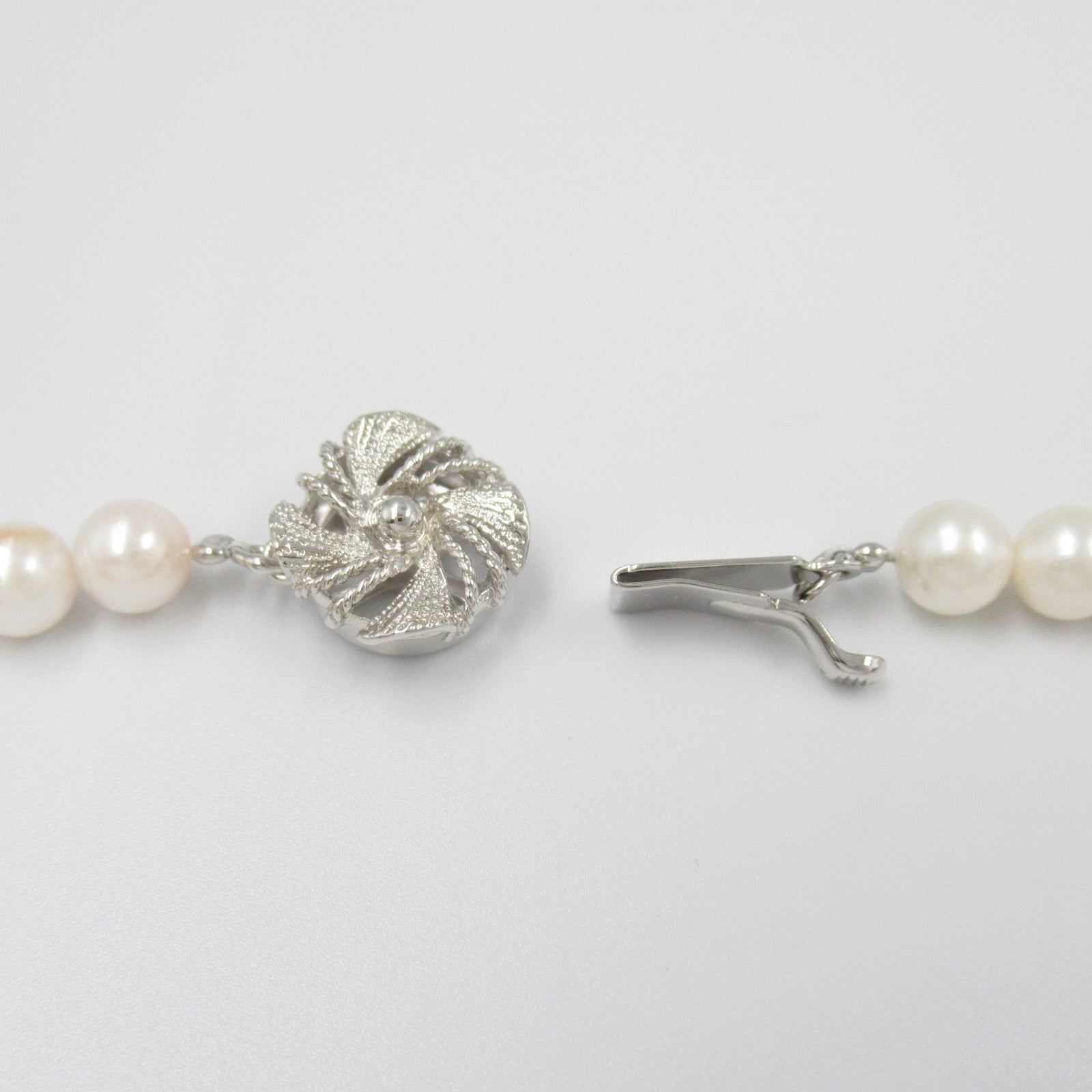 Silver 925 Pearl Necklace Jewelry