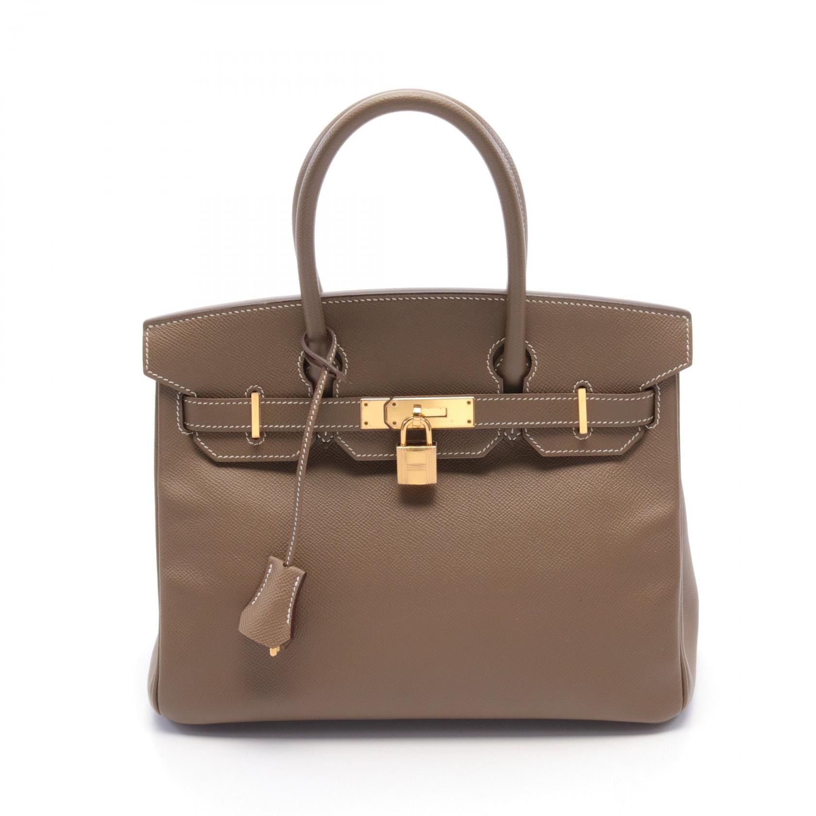 Hermes Birkin 30 Handbag Brown