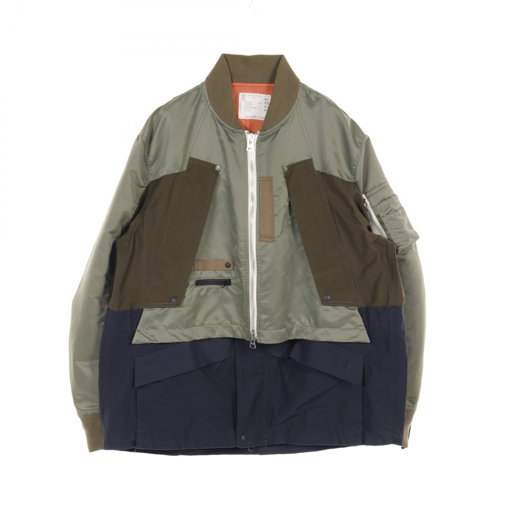 Sacai Nylon Blouson Jacket 22-02707M