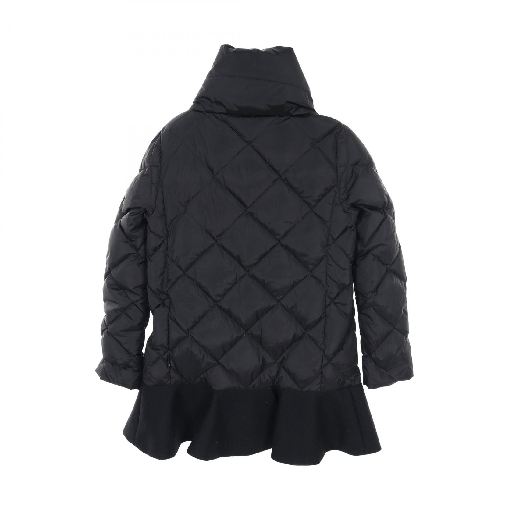 Moncler VOUGLANS Down Jacket Wool Nylon Black