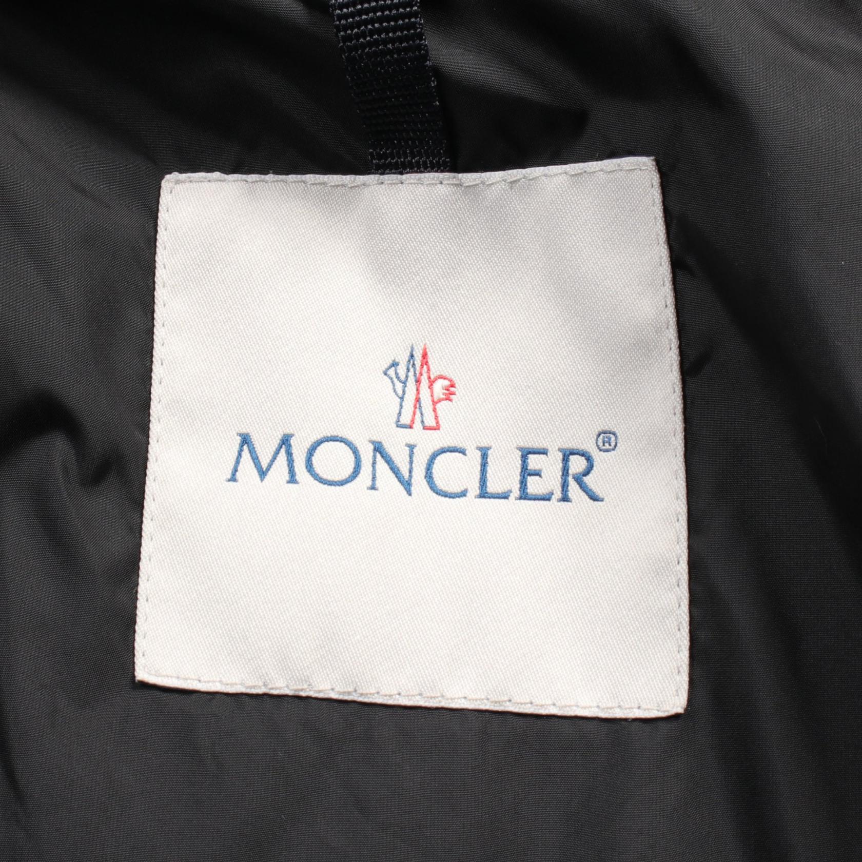 Moncler VOUGLANS Down Jacket Wool Nylon Black