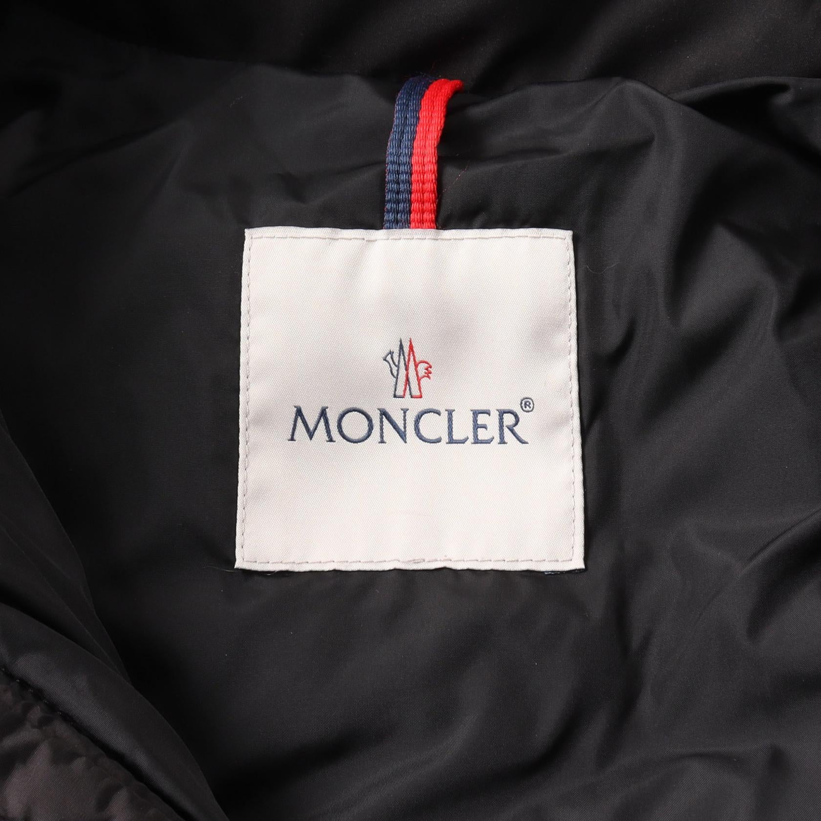 Moncler FAIVELEY Down Jacket Nylon Black/White