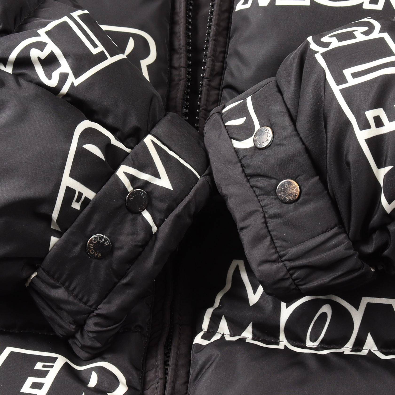 Moncler FAIVELEY Down Jacket Nylon Black/White