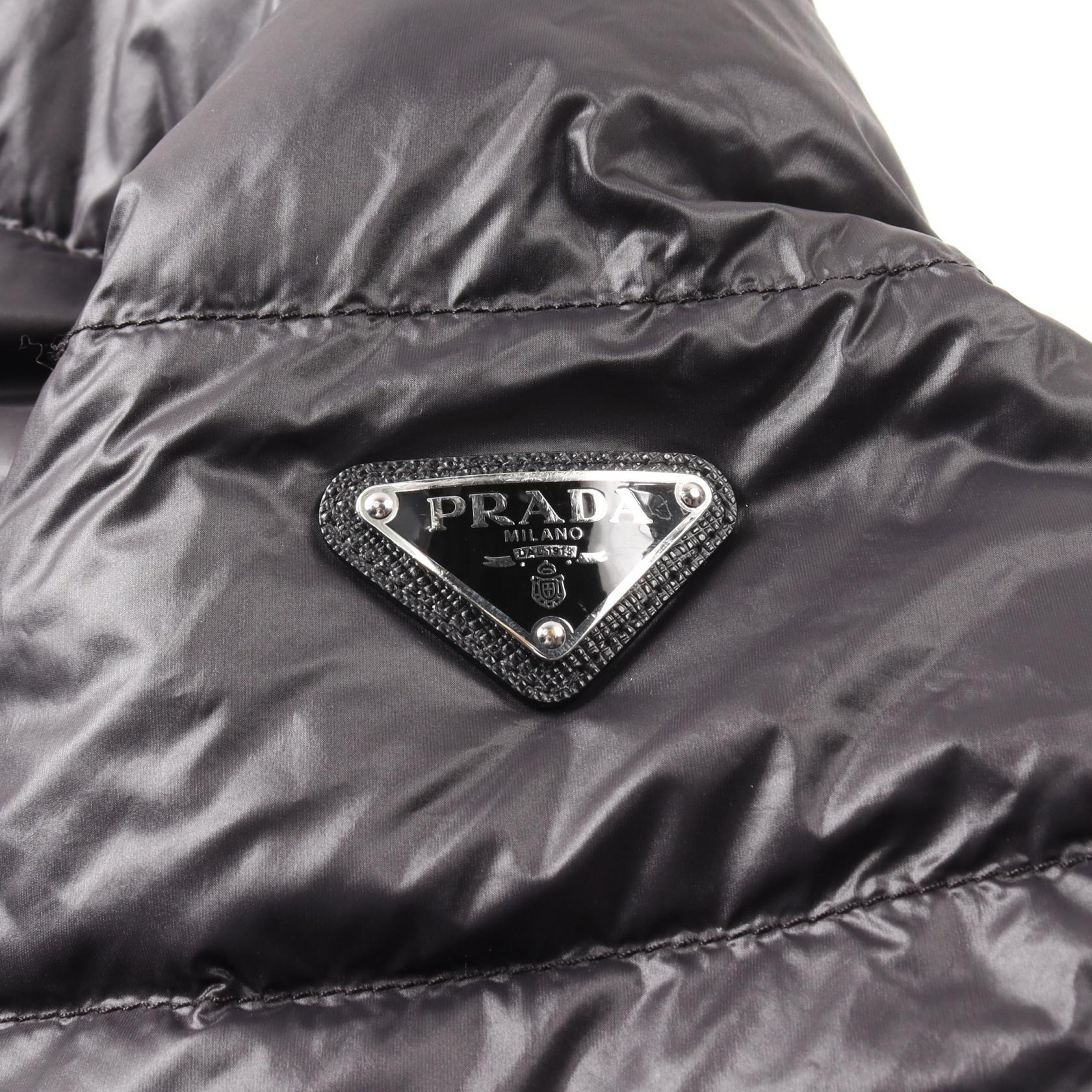 Prada Nylon Down Jacket Outerwear