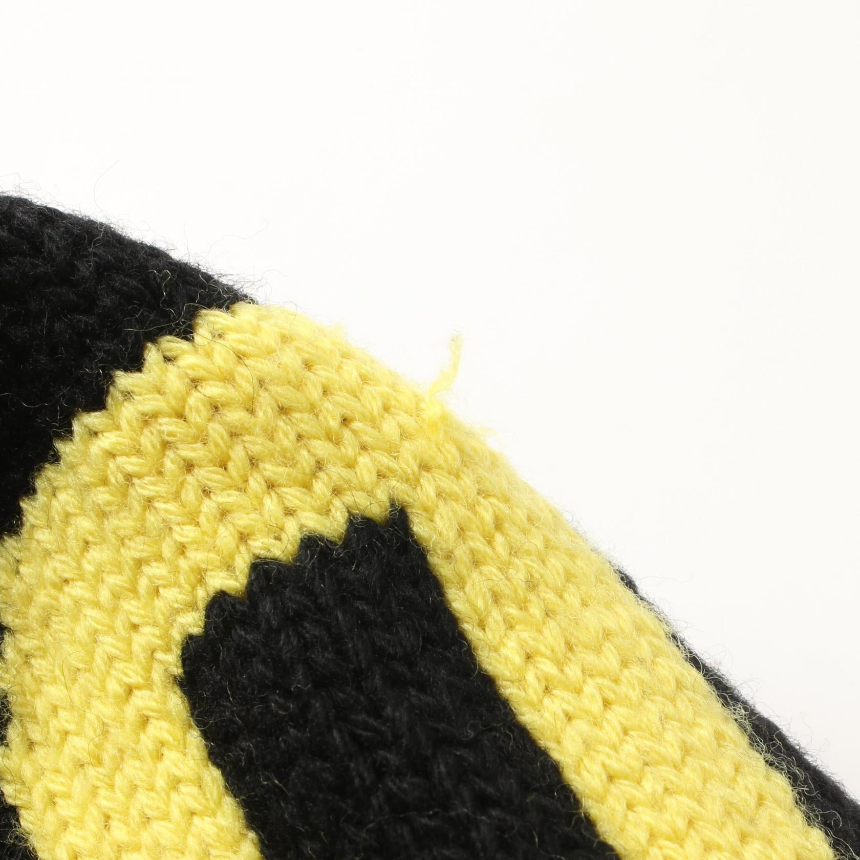 Louis Vuitton Wool Intarsia Football Knit Top