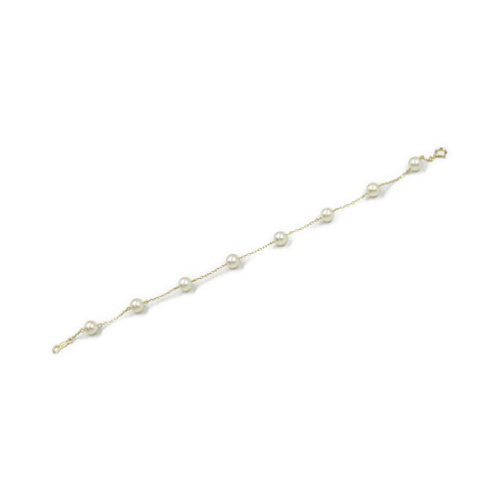 MIKIMOTO Akoya Pearl K18 Gold Bracelet