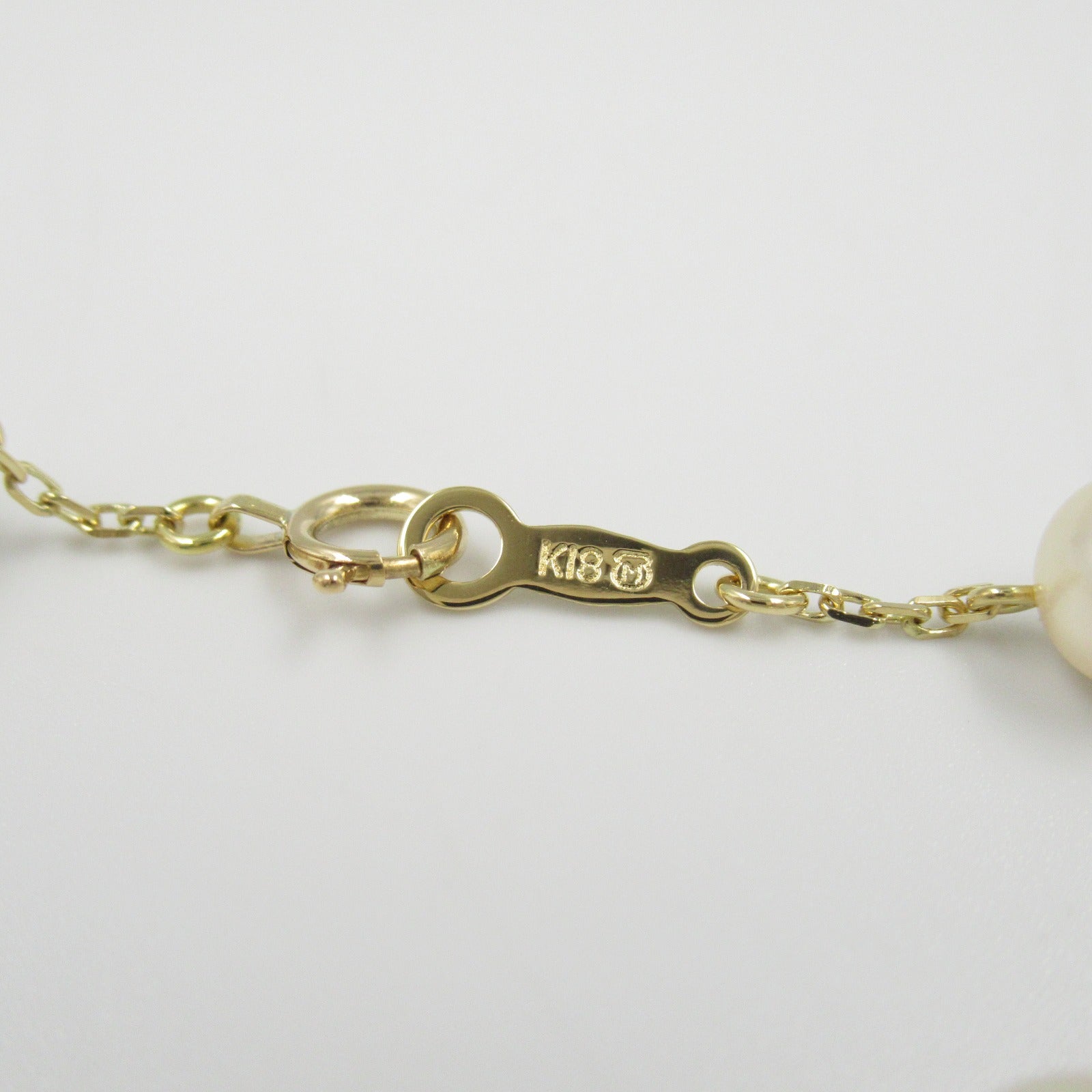 MIKIMOTO Akoya Pearl K18 Gold Bracelet