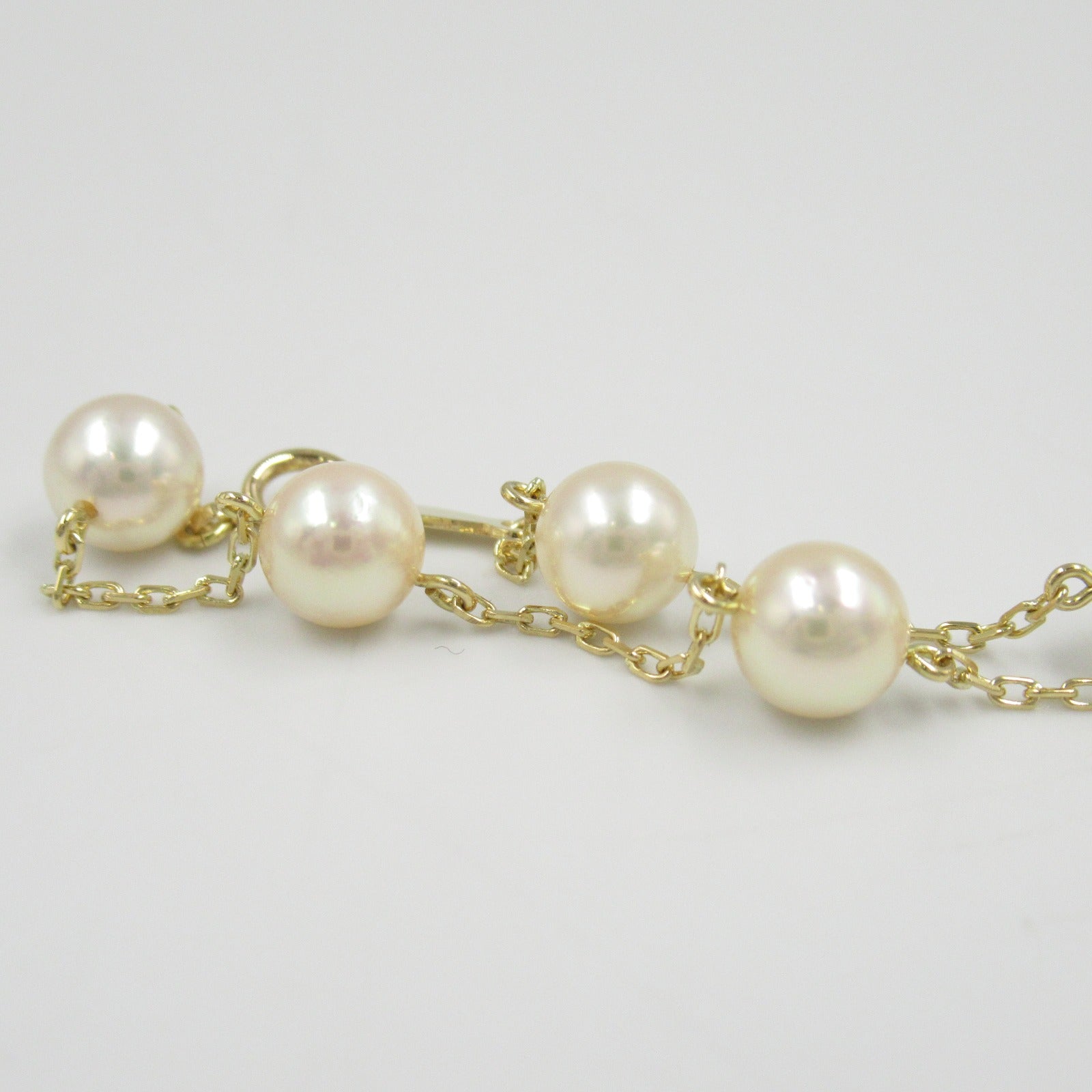 MIKIMOTO Akoya Pearl K18 Gold Bracelet