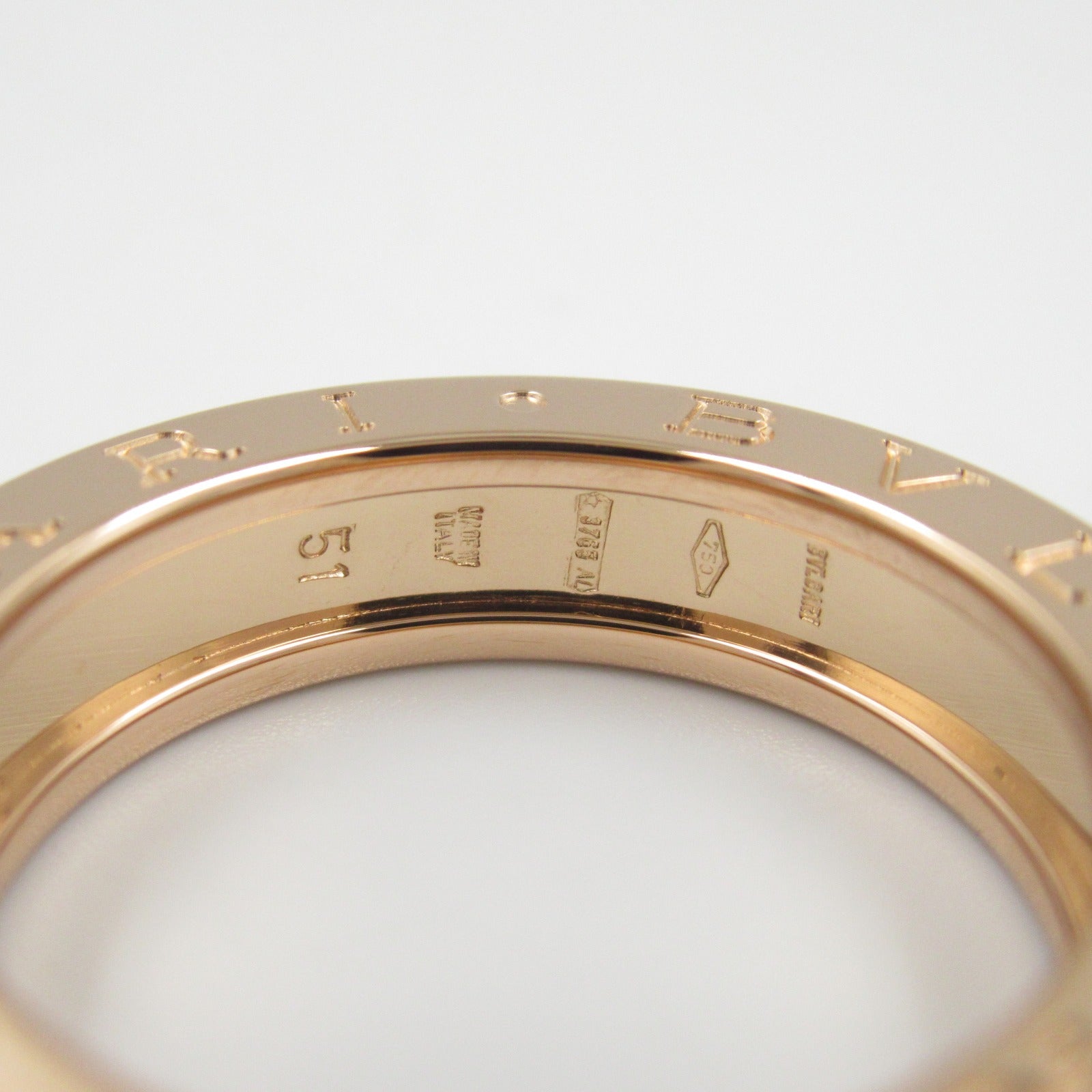 Bvlgari B-zero1 Ring K18PG Pink Gold