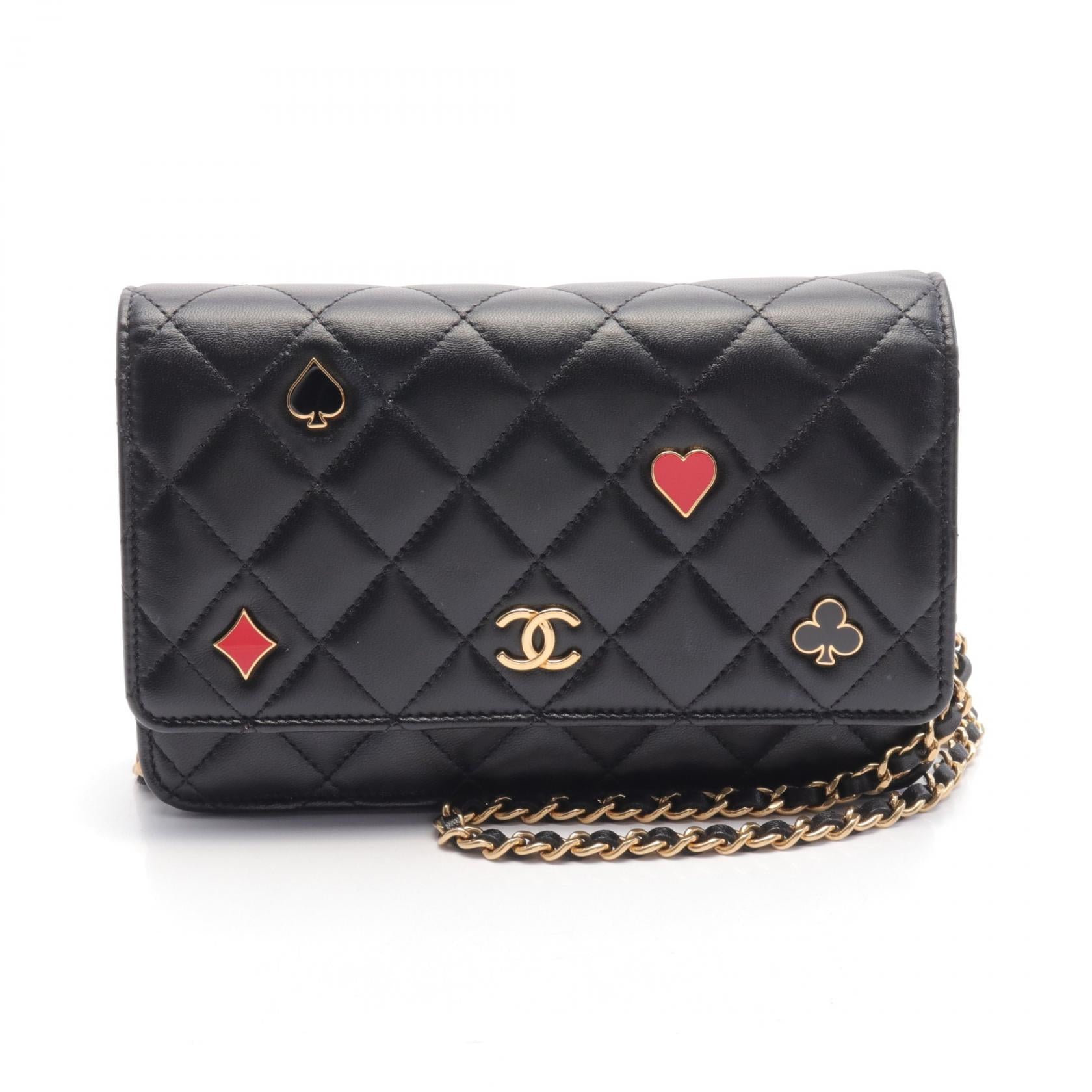 Chanel Lambskin Matelasse Shoulder Bag AP3076